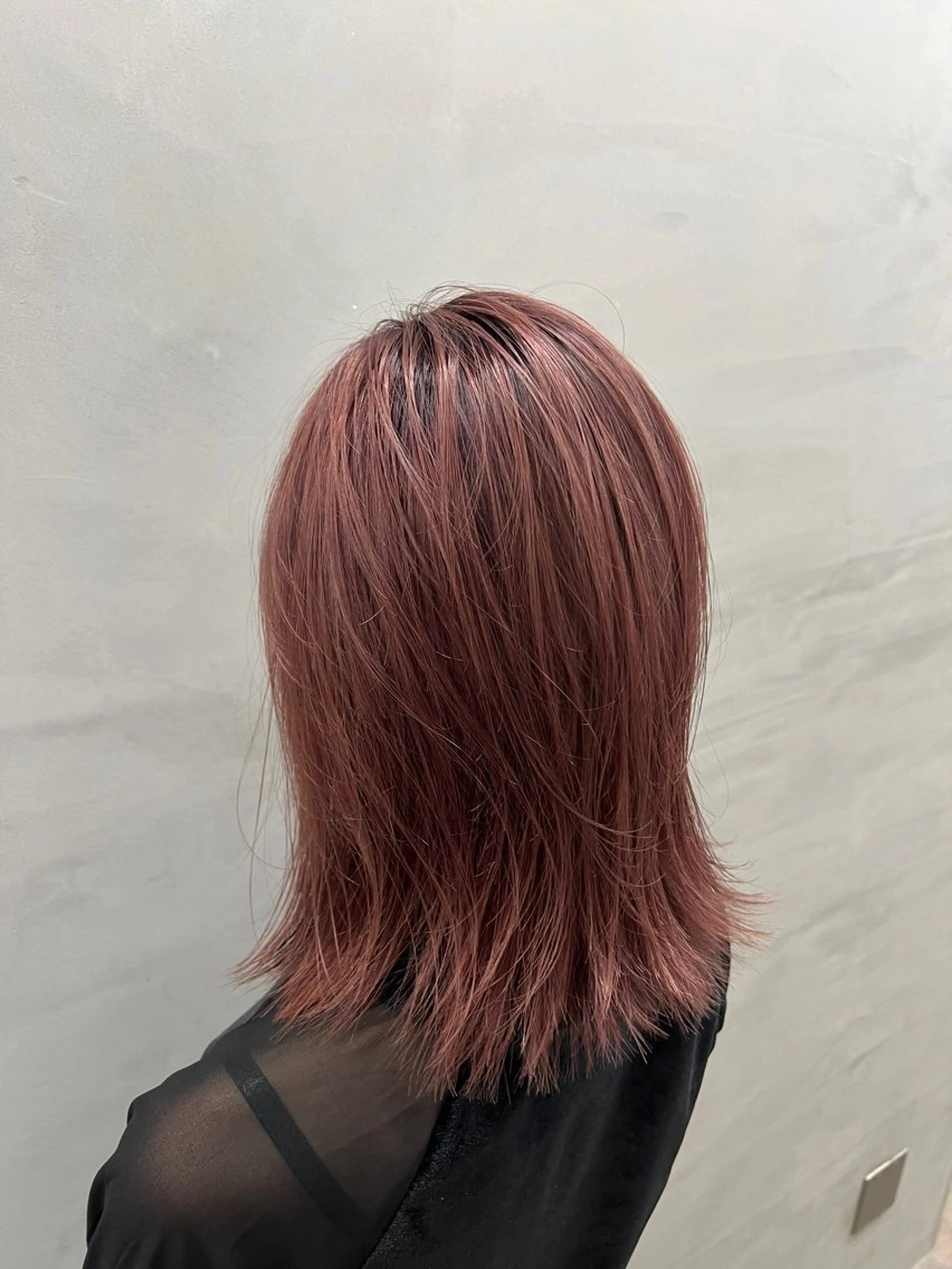 セミロング レイヤー/韓国/艶髪 /タカマサのヘアスタイル