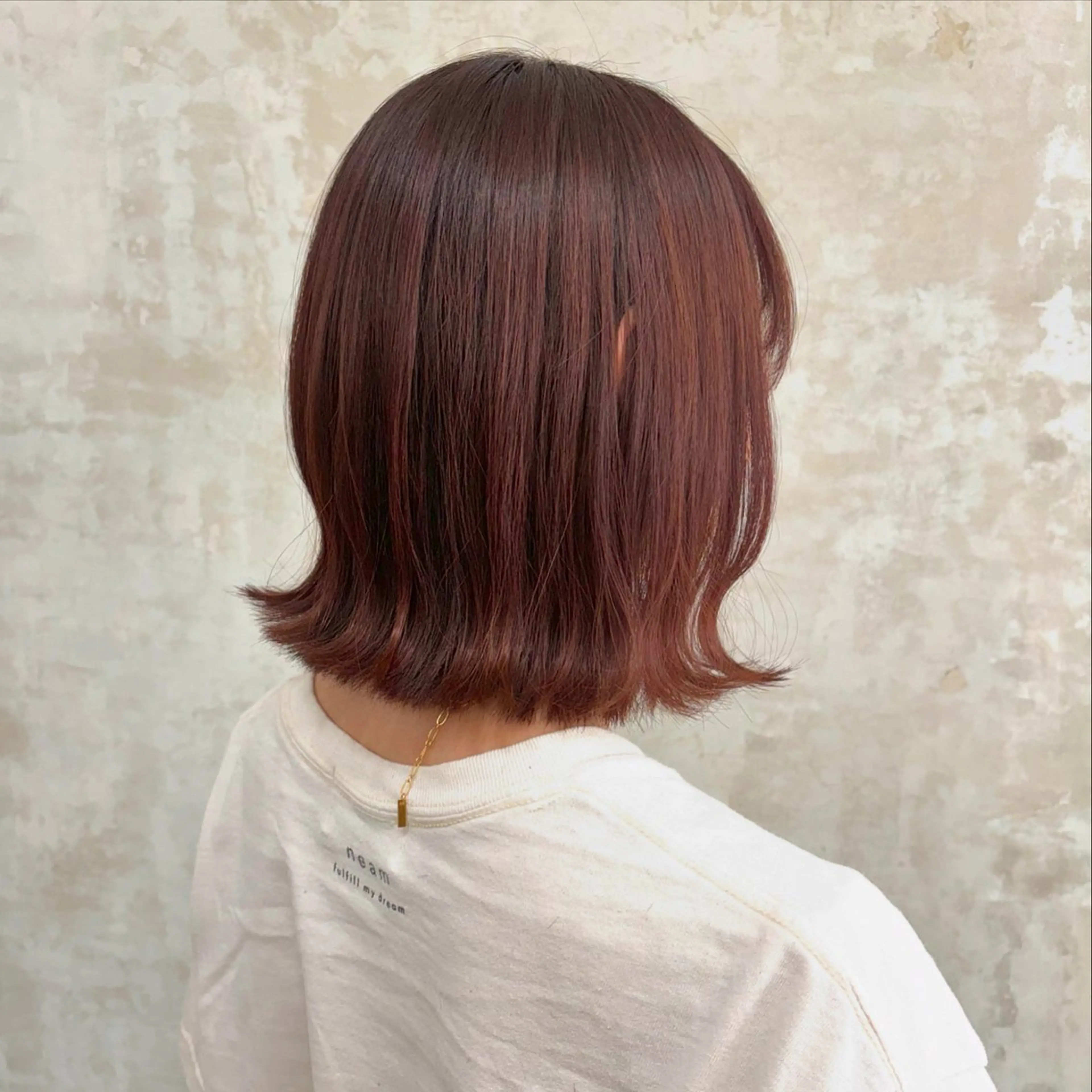 ミディアム カラー iru所属・Ayano アヤノのヘアスタイル