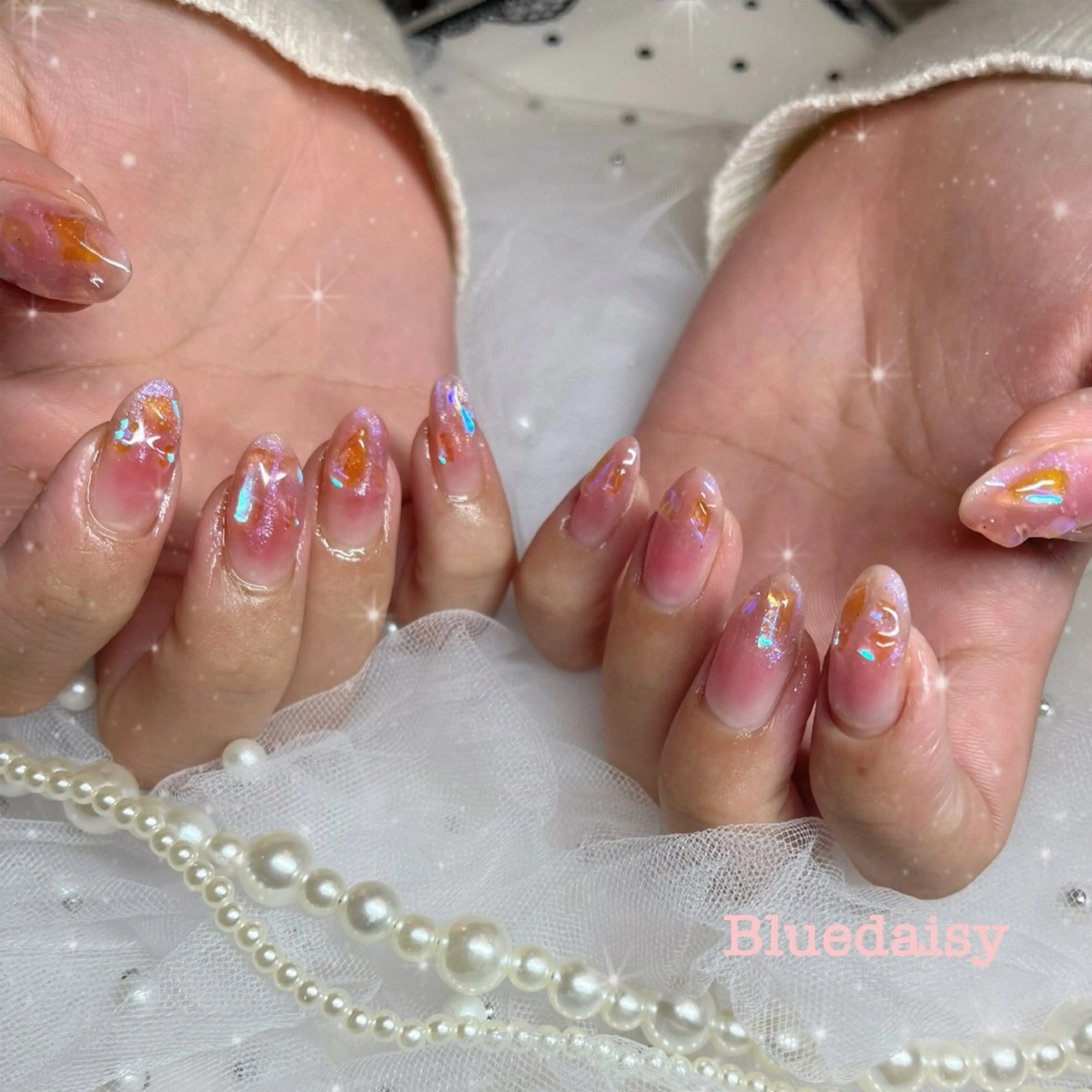 オフなし🧸定額ゴージャスコース🌈アート多め💎(パラジェル変更可能🙆‍♀️) カラー・配置チェンジ無料🉑の写真