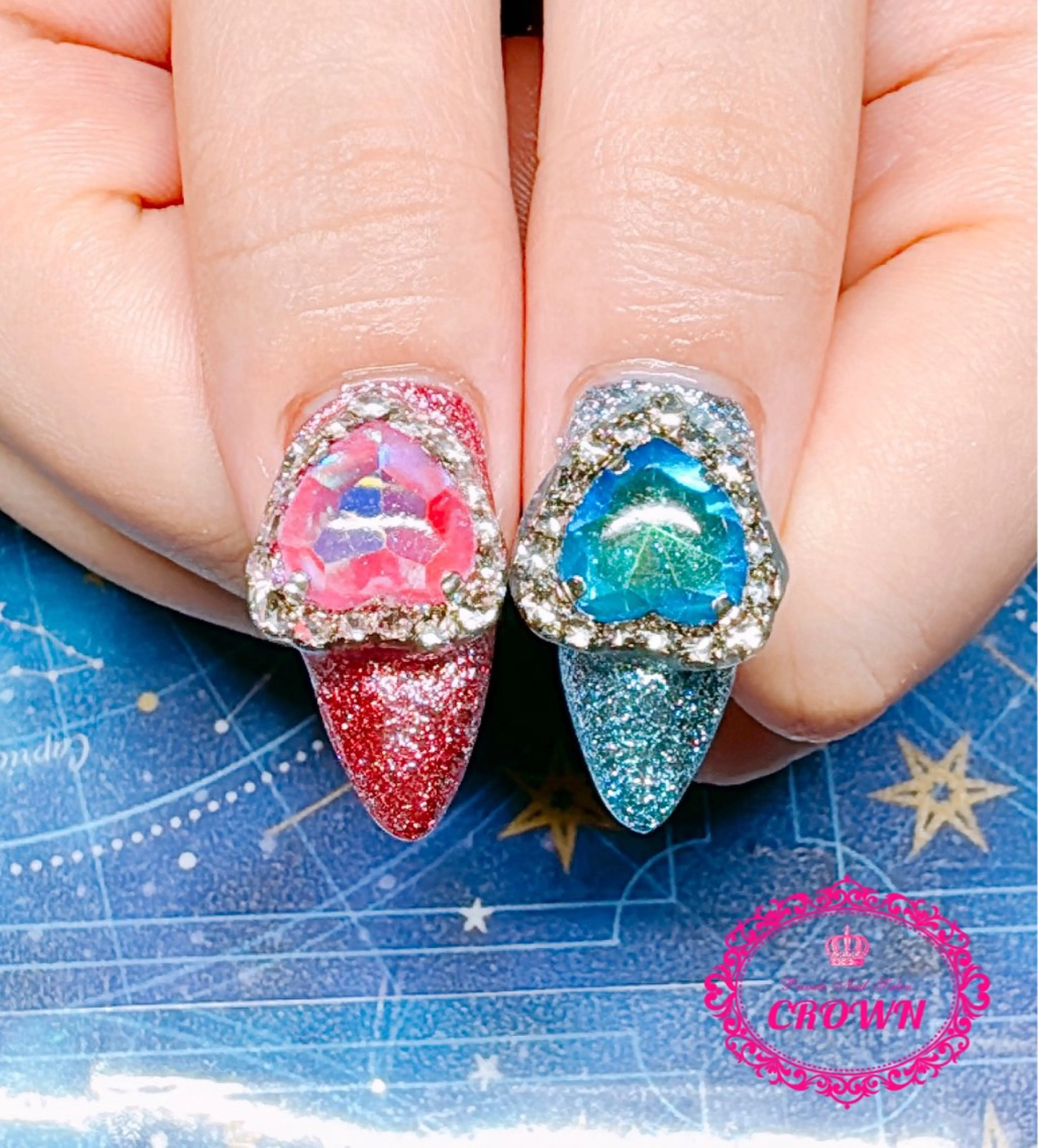 ネイル CROWN プライベートサロンのネイルデザイン