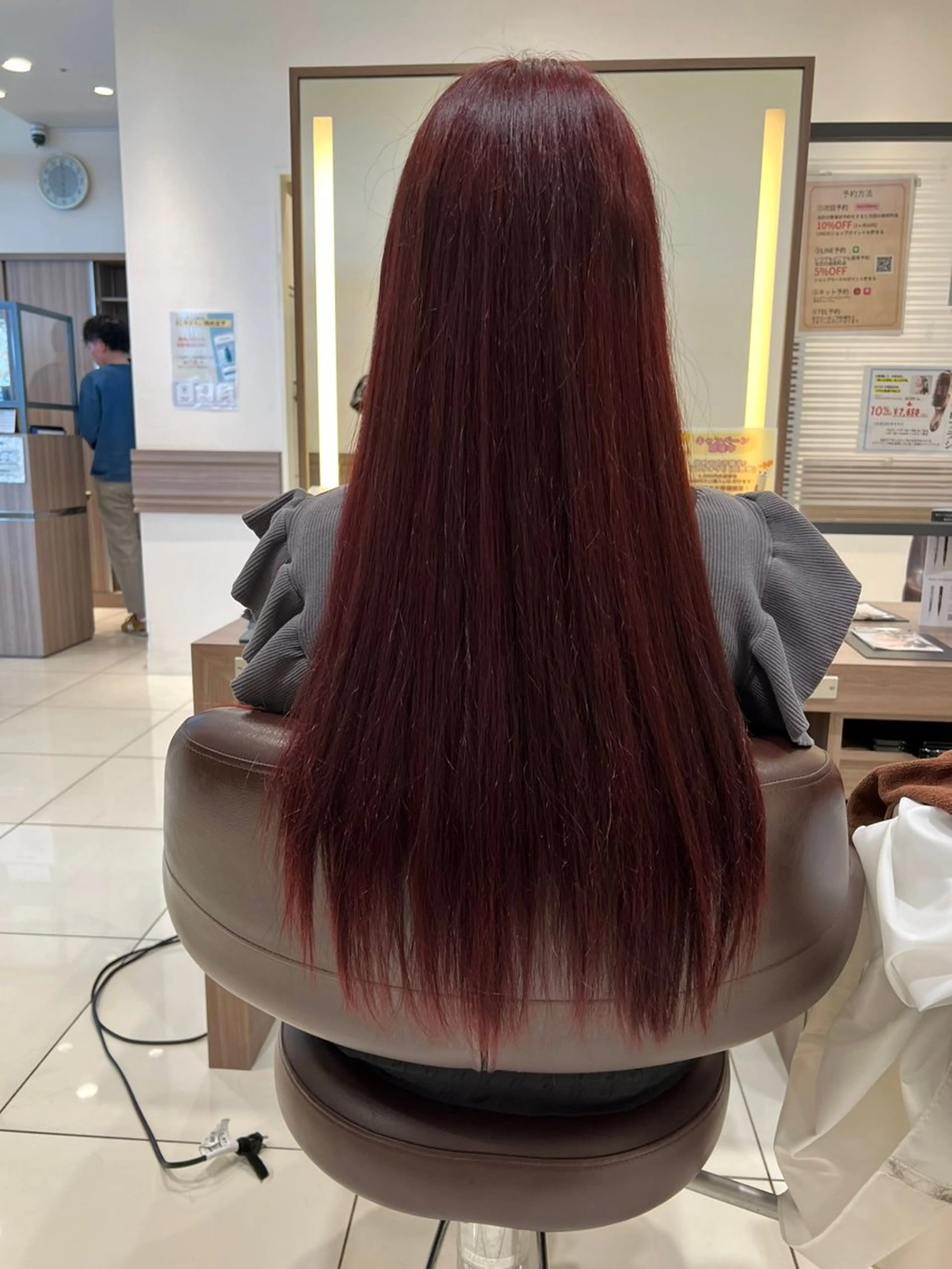 ロング カラー bassa東大和店 白石優輝のヘアスタイル