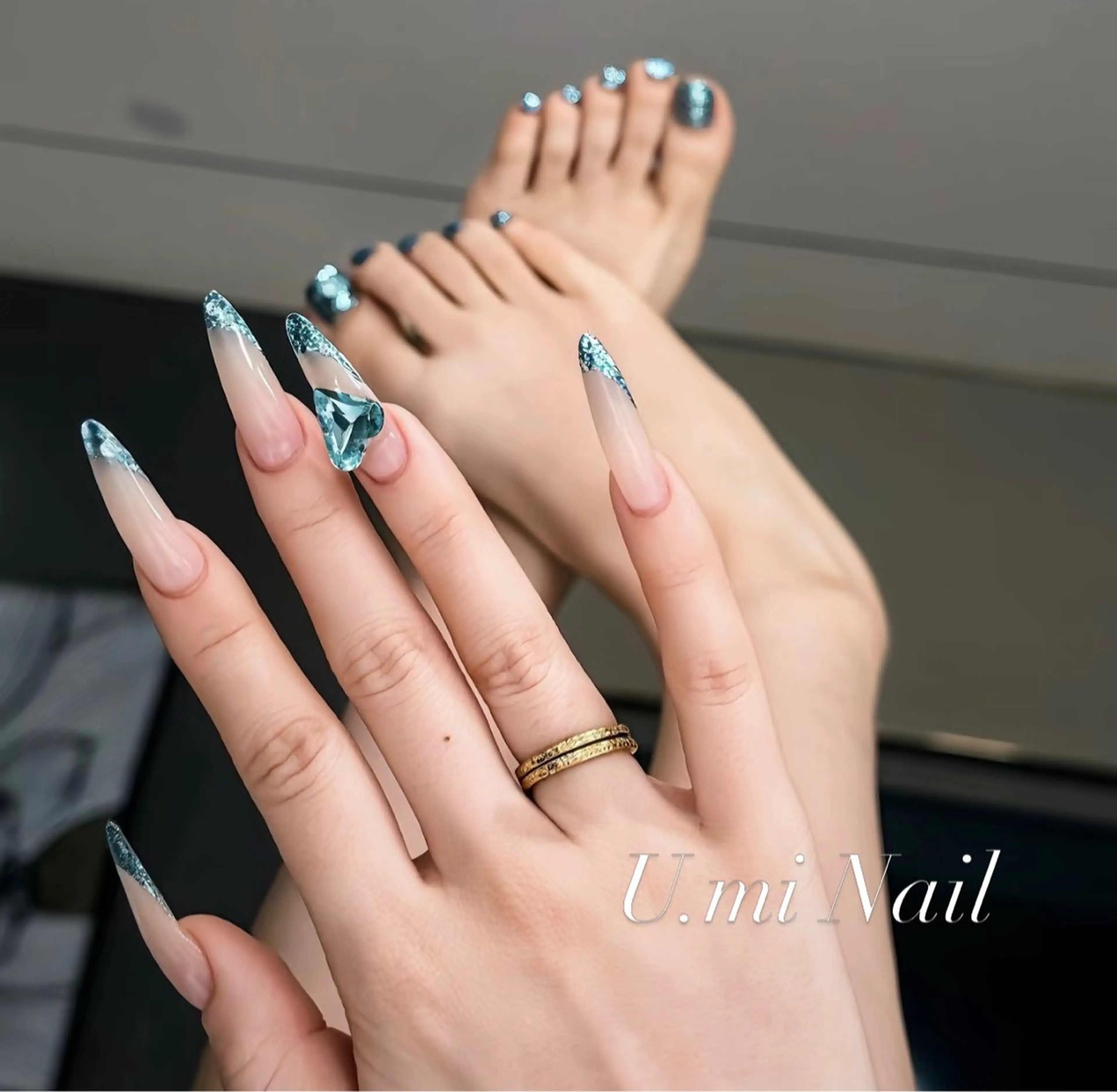 カラー ハンドネイル U.mi Nail Salonのネイルデザイン
