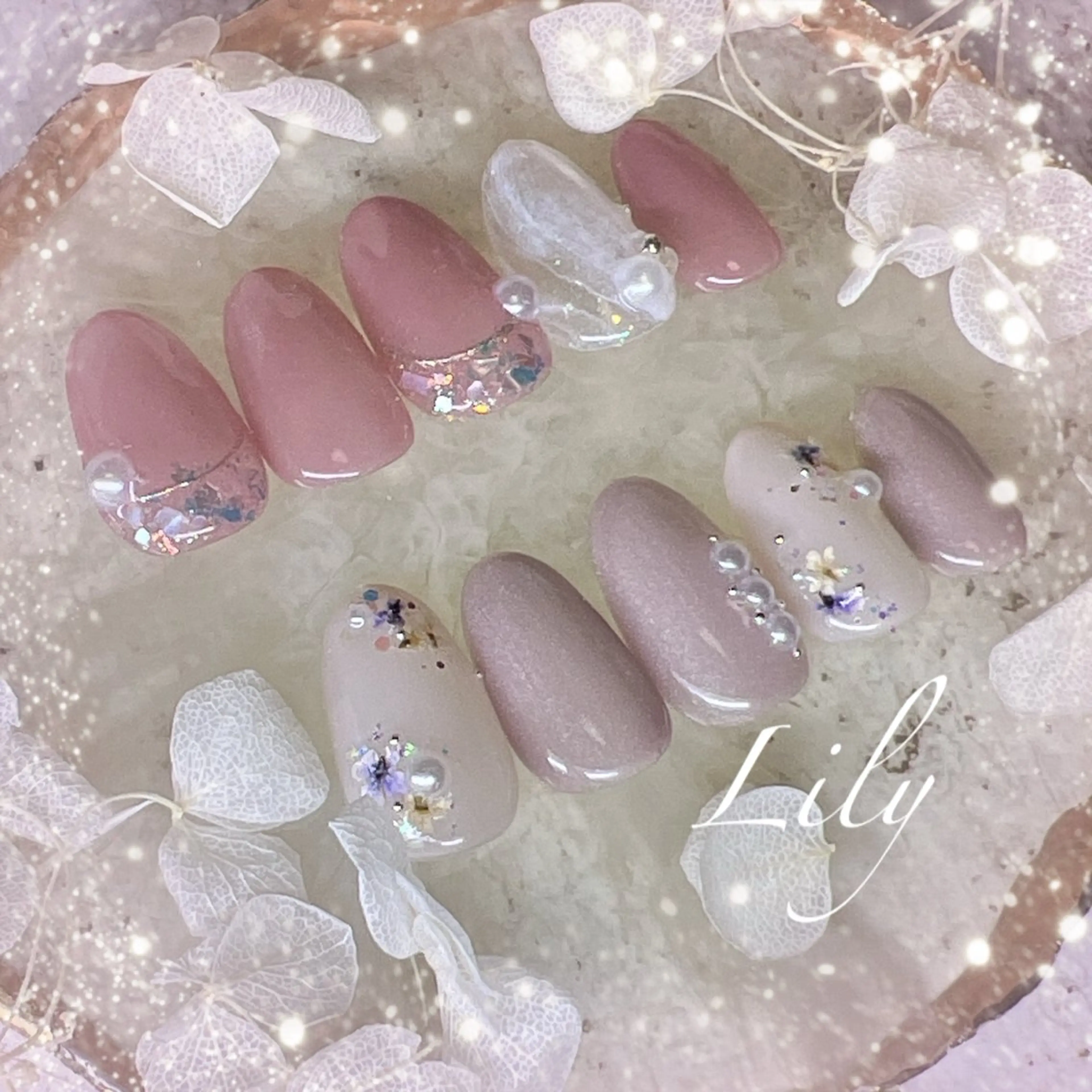 ネイル ハンドネイル Nailsalon Lilyのネイルデザイン