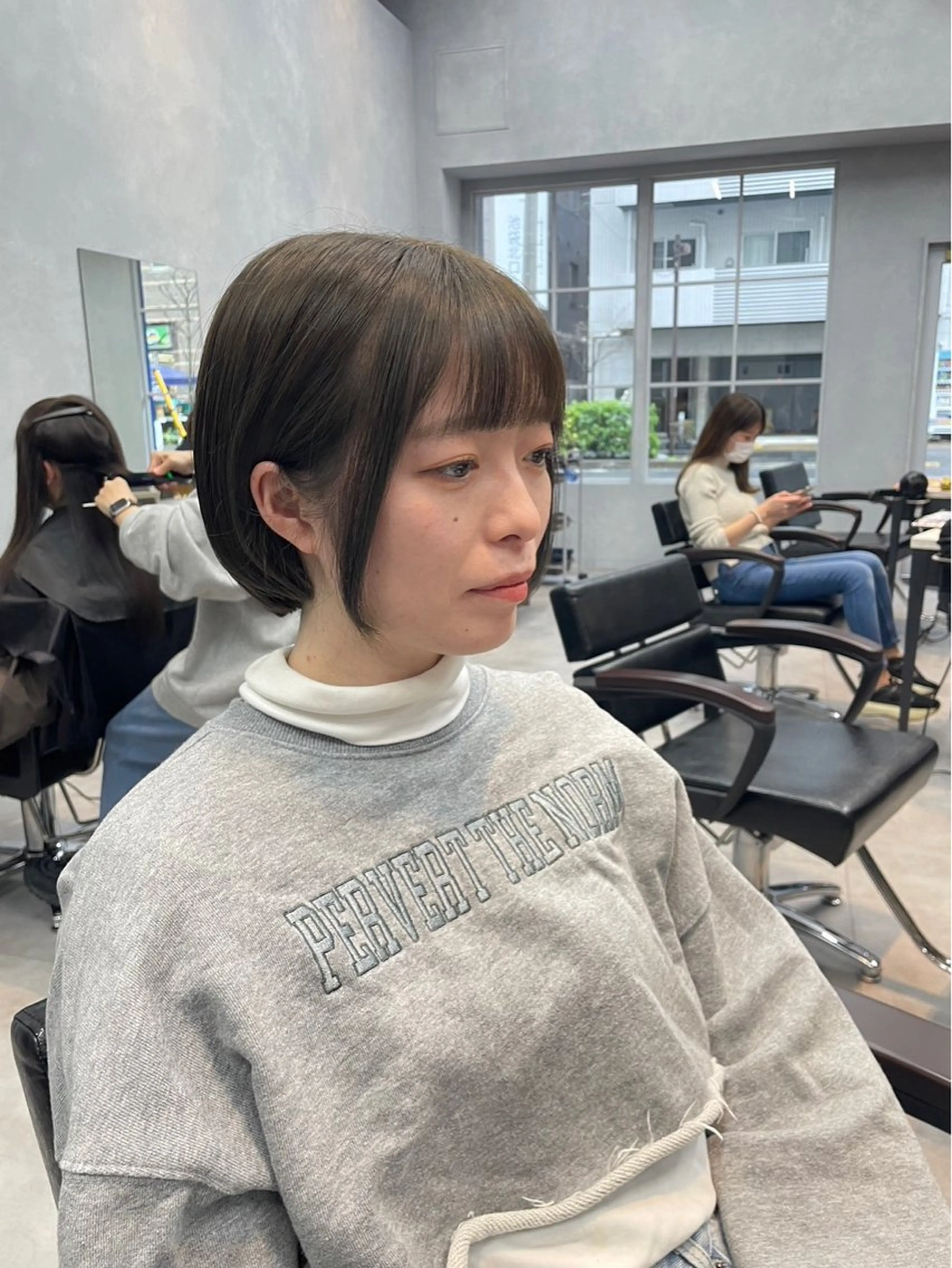 ショート Elena池袋店所属・💎透明感カラー Sarina💎のヘアスタイル