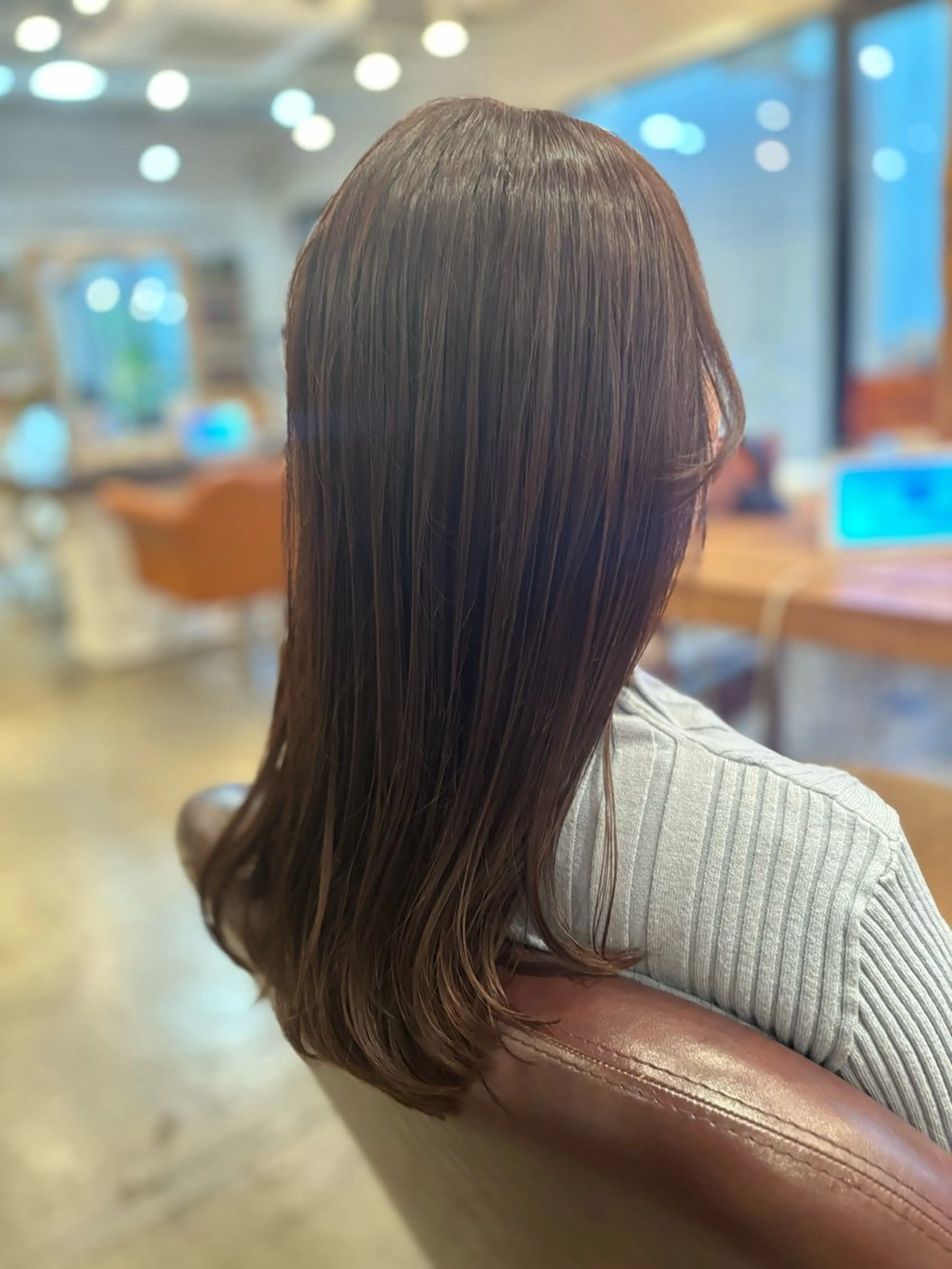 カラー 透明感カラー 髪質改善カラー ブラウン🤎YUMEのヘアスタイル