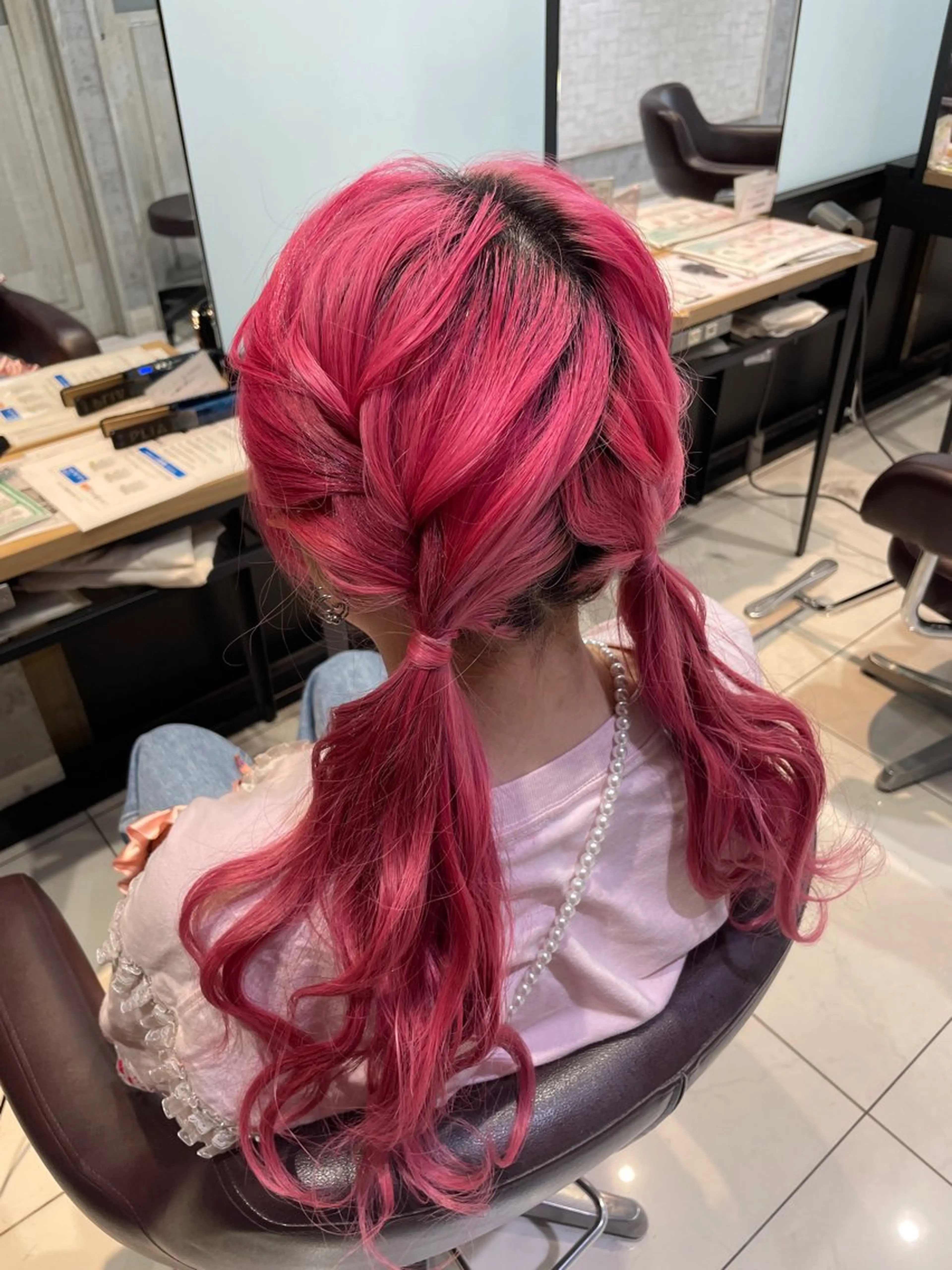 ロング ヘアアレンジ 🖤sumire🖤 men'sアイブロウのマツエク・マツパデザイン