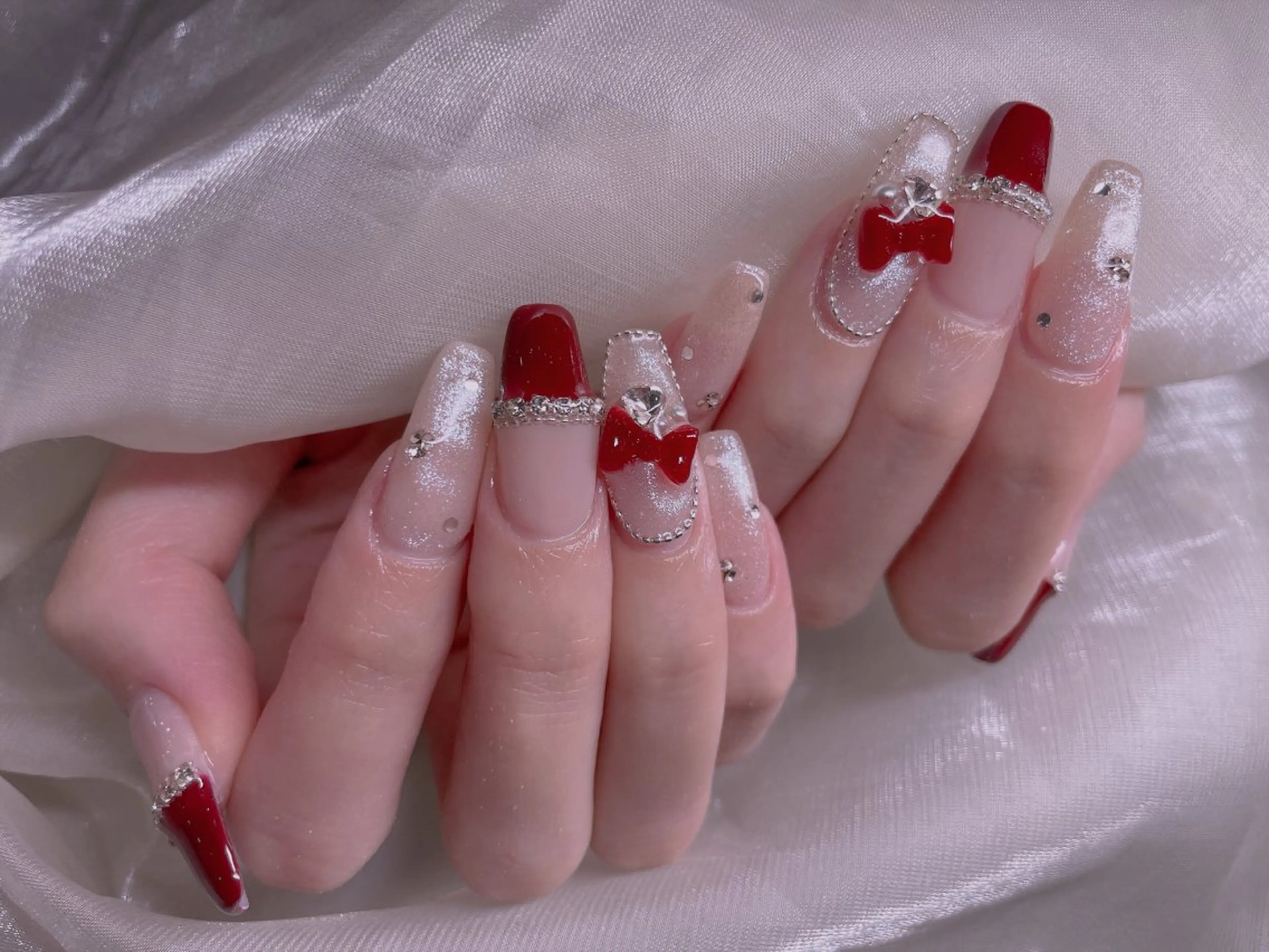 ネイル 長さだし専門店 M2　rikaのネイルデザイン