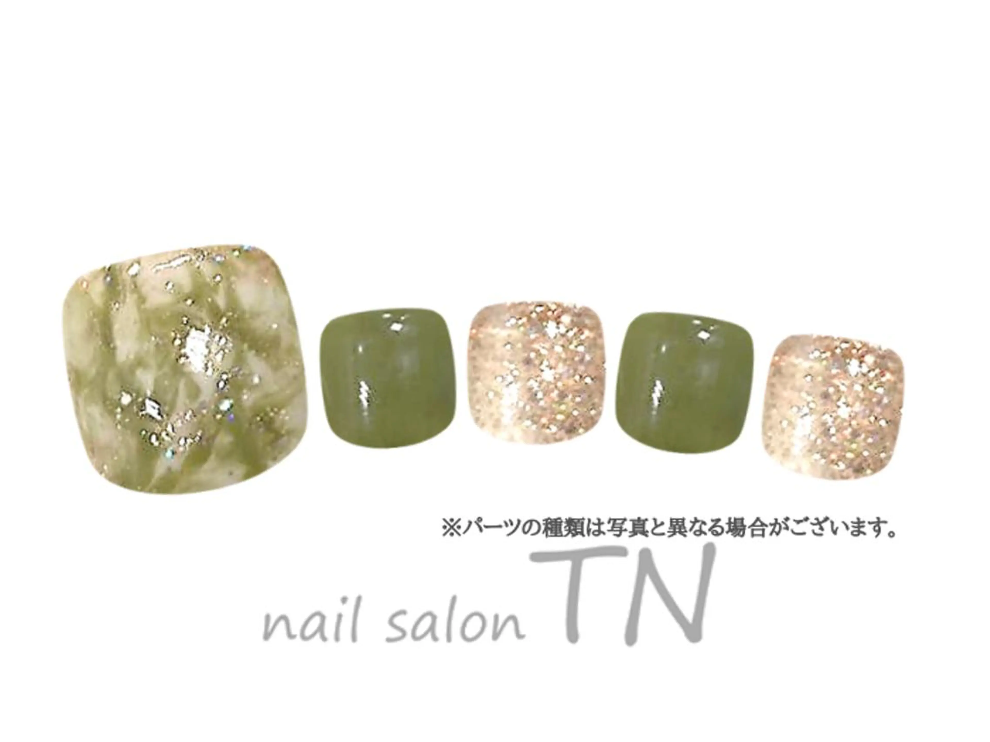 ネイル フットネイル 矢川 まどかのネイルデザイン