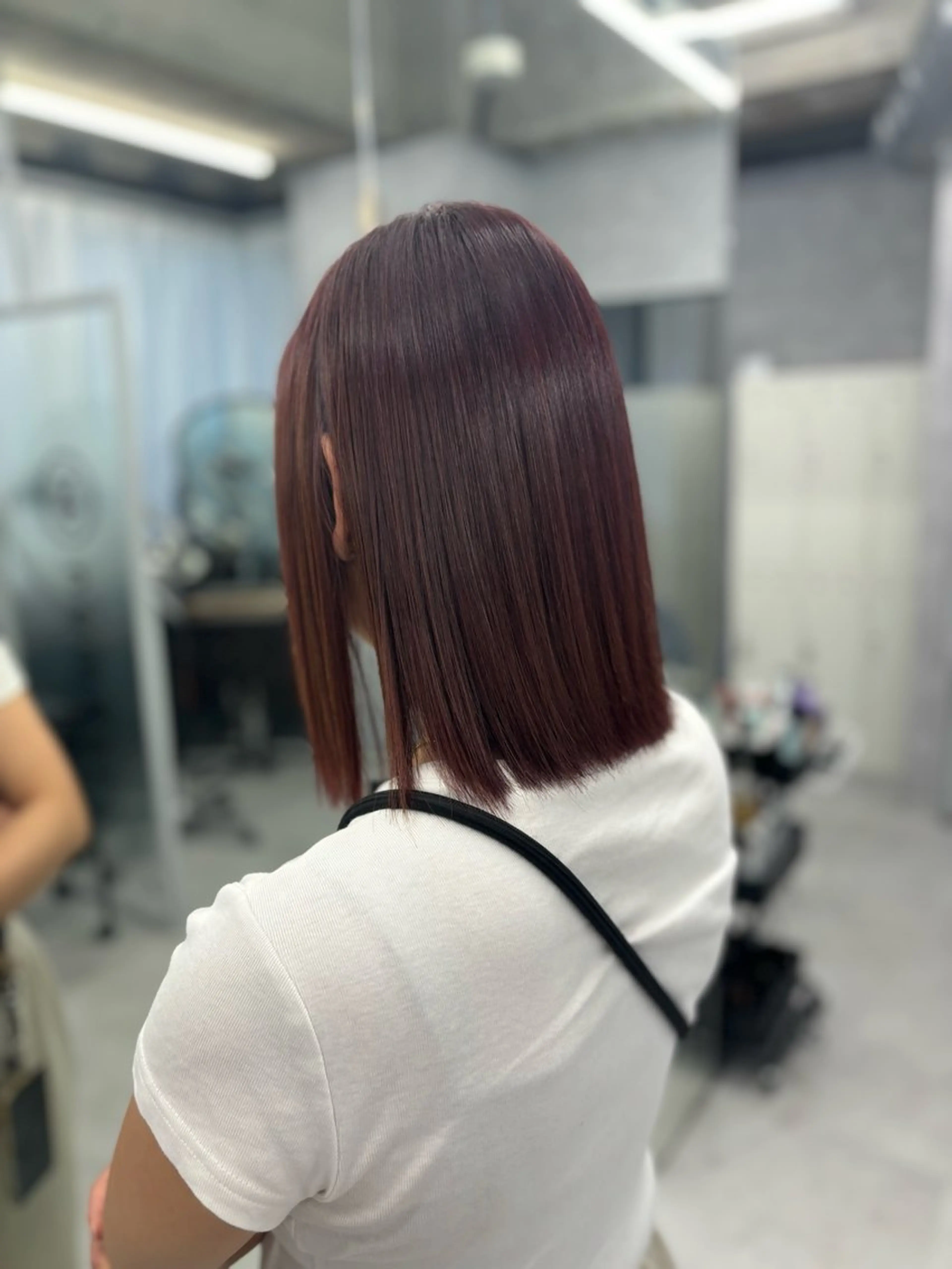 ショート カット ヘアカラー トリートメント NUMBER 天王寺YUYAのヘアスタイル