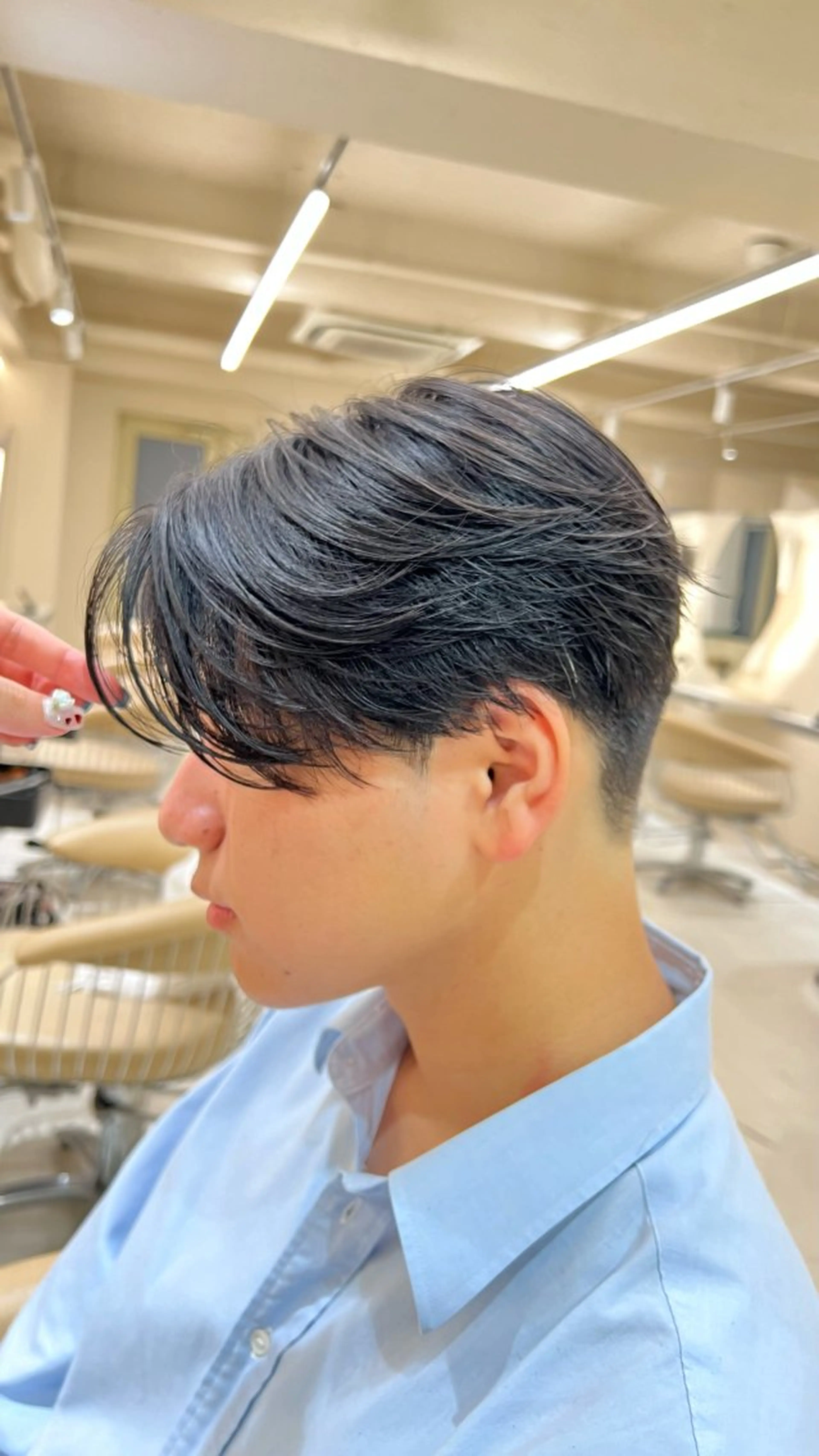 メンズ 横浜/ショート/ レイヤーカットのヘアスタイル