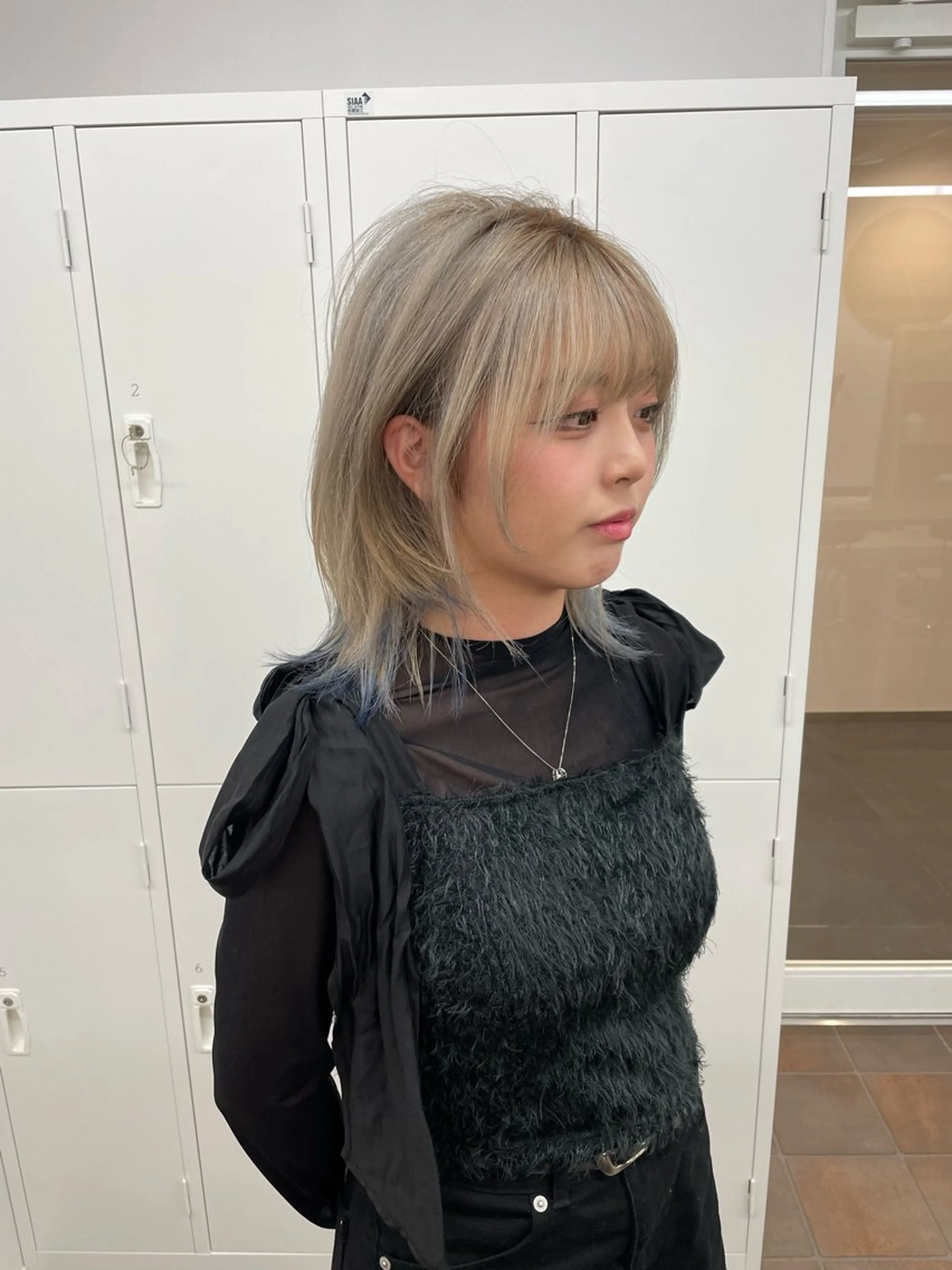 ミディアム ショート/ボブ/ パーマ/井上のヘアスタイル