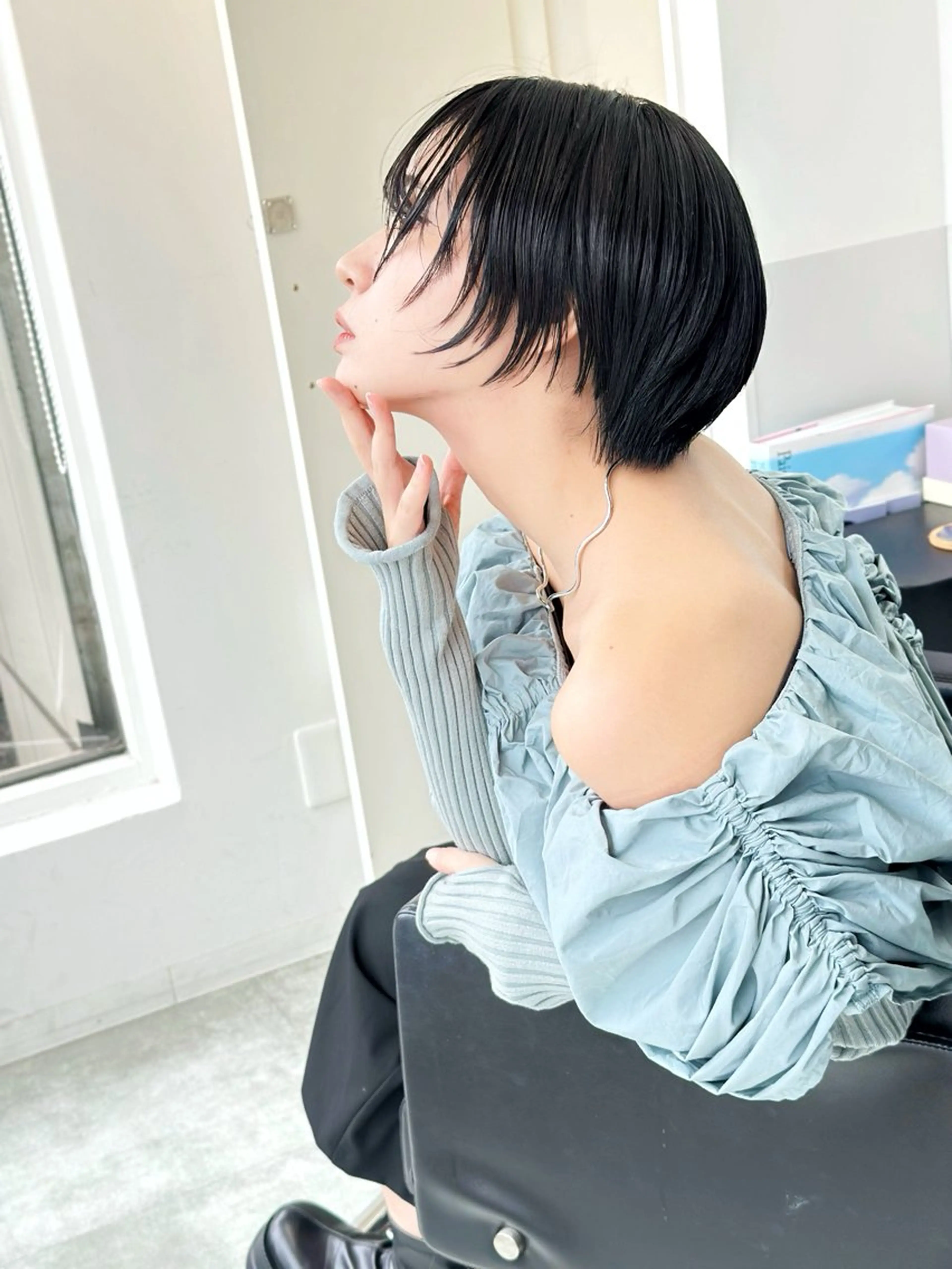 ショート ヘアアレンジ カット 女性が憧れる ショート/角田愛和のヘアスタイル