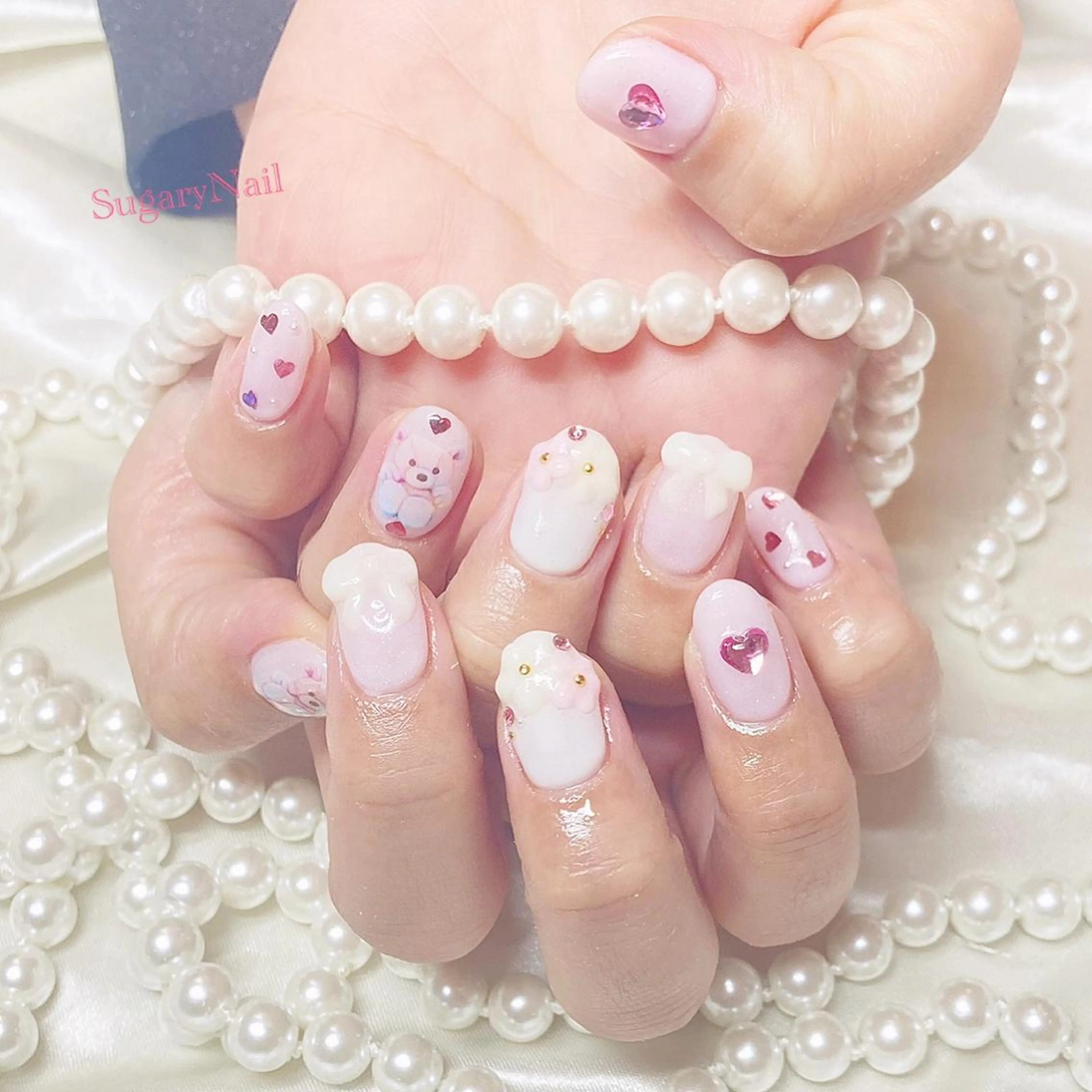ネイル ハンドネイル フットネイル SugaryNail Rinaのネイルデザイン