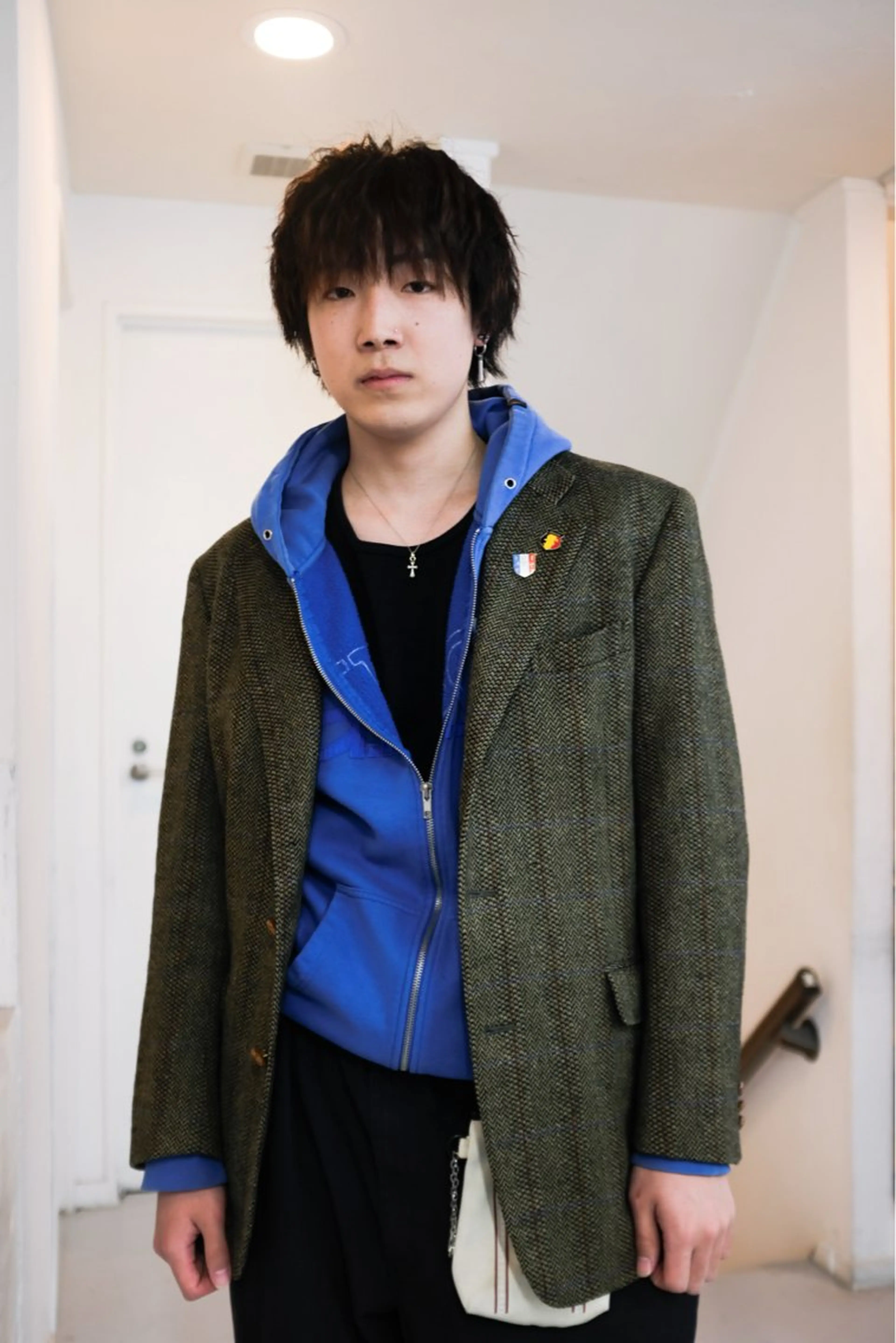 ショート ヘアアレンジ メンズ カット トリートメント 🦠デザインカラー/ 魚瀬あおい🦠のヘアスタイル