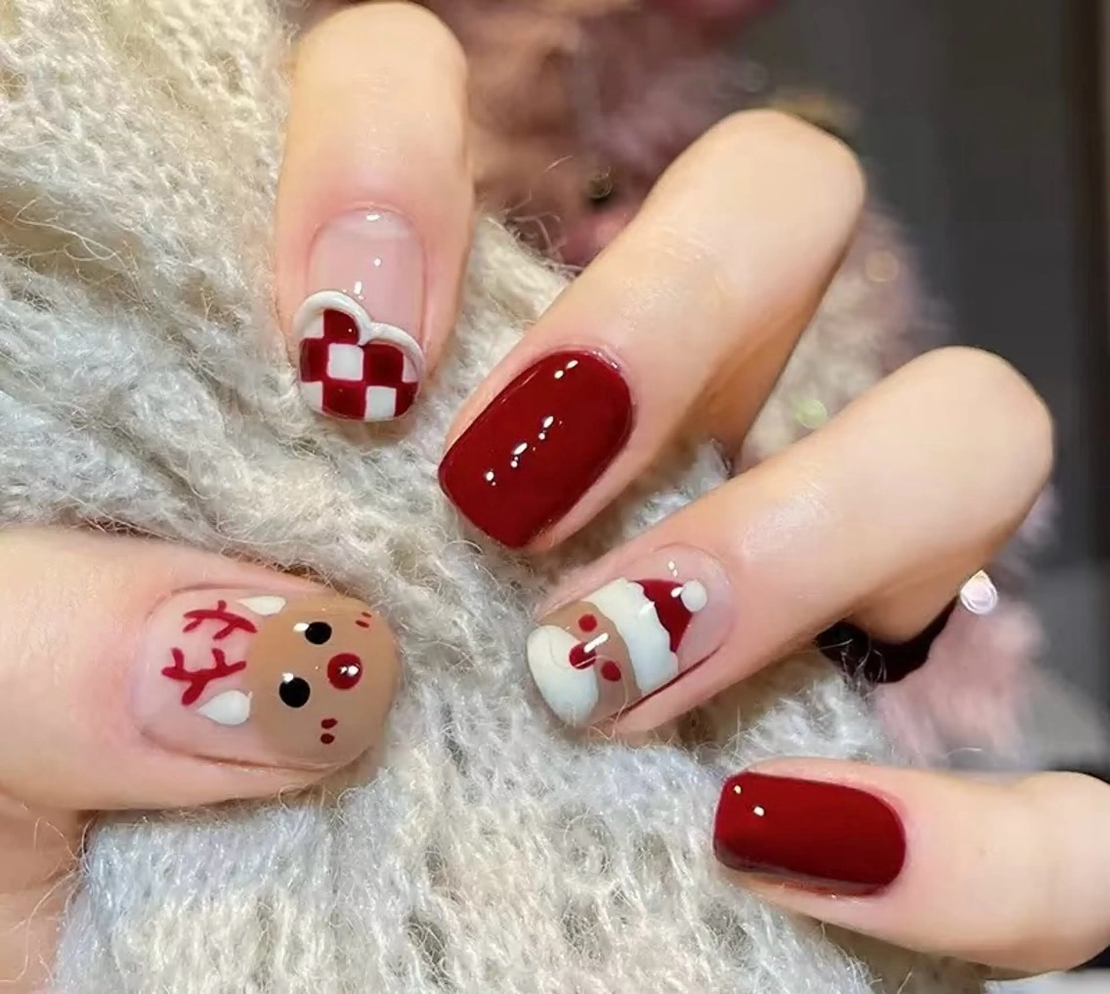 ネイル ハンドネイル 🩵Minmin nail salonのネイルデザイン