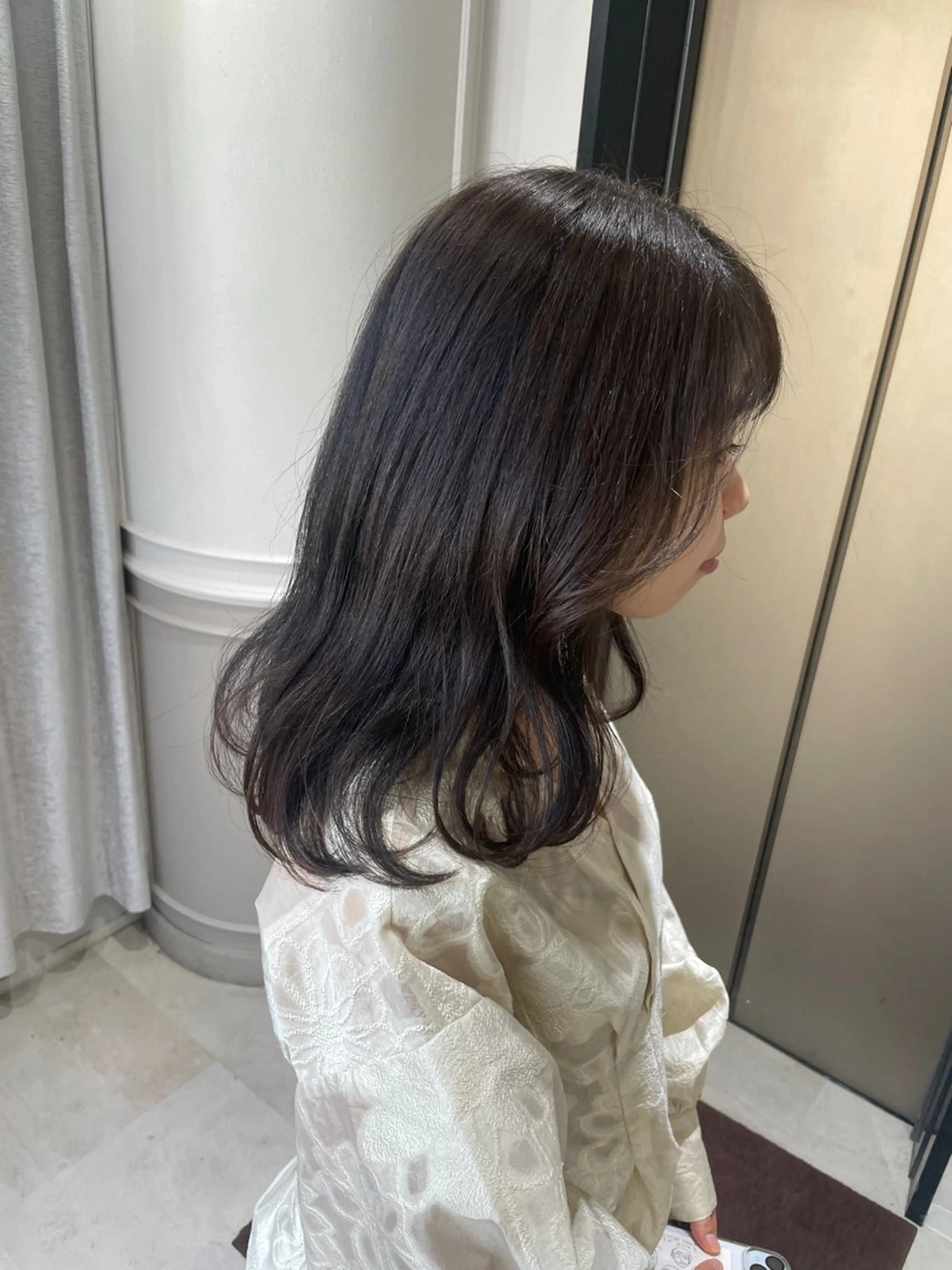 ミディアム カラー カット ヘアカラー トリートメント HARUKA韓国ヘア /Luana梅田のヘアスタイル