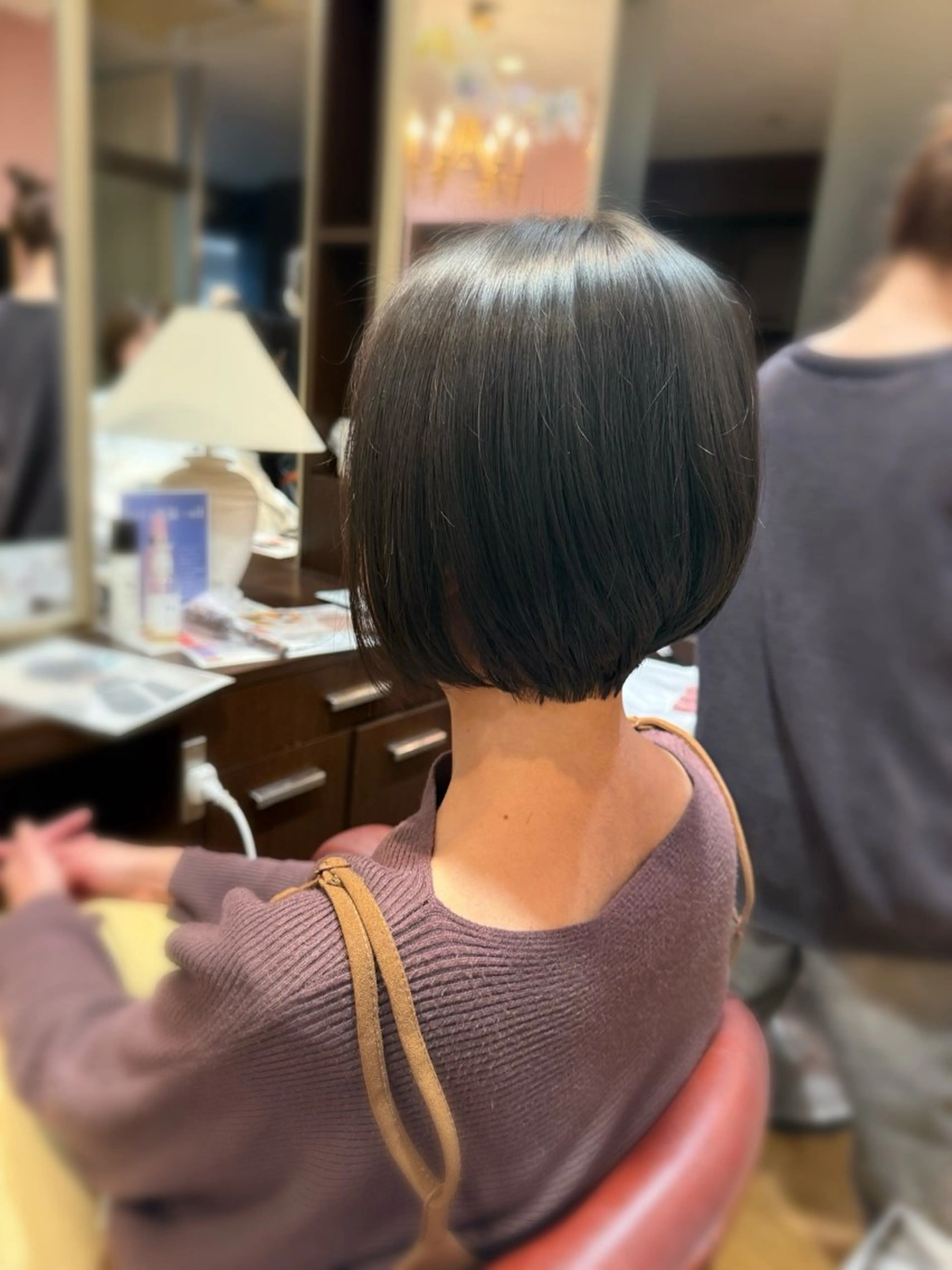 ショート レナークアリア 梅津美憂のヘアスタイル