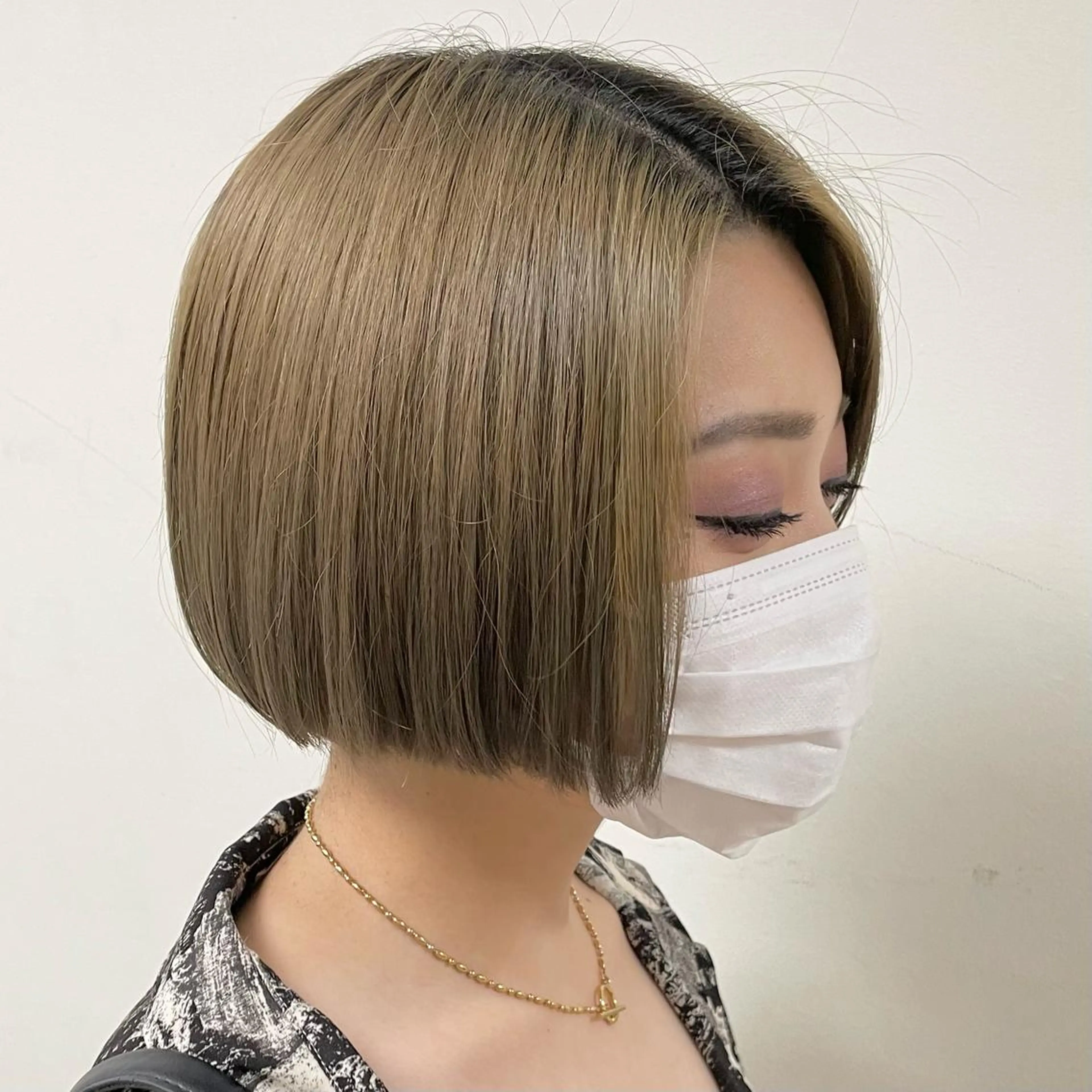 ショート カラー ヘアアレンジ maoブリーチ無し 似合わせカラーのヘアスタイル