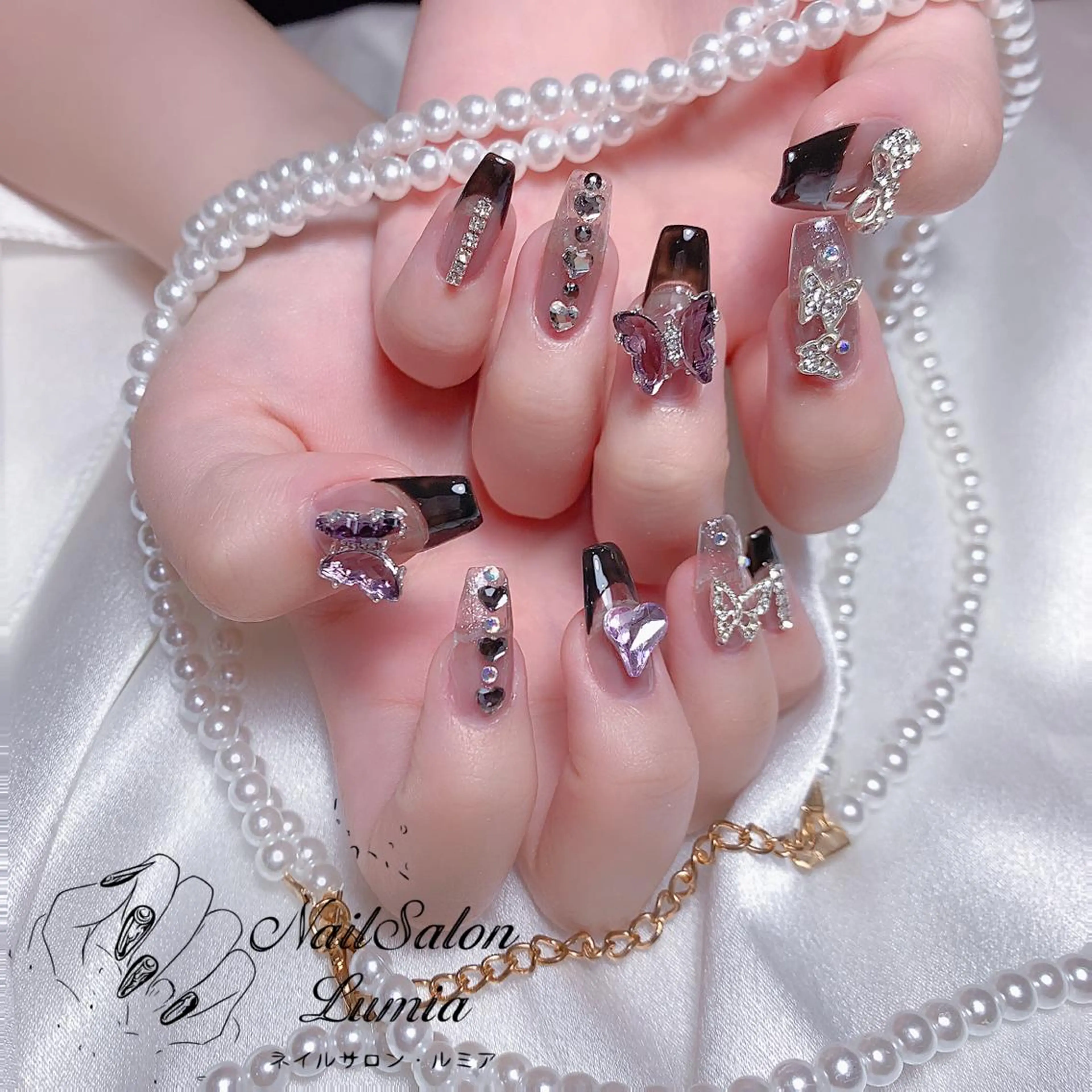 ネイル ハンドネイル ネイルサロン ルミア Lumia 店長のネイルデザイン