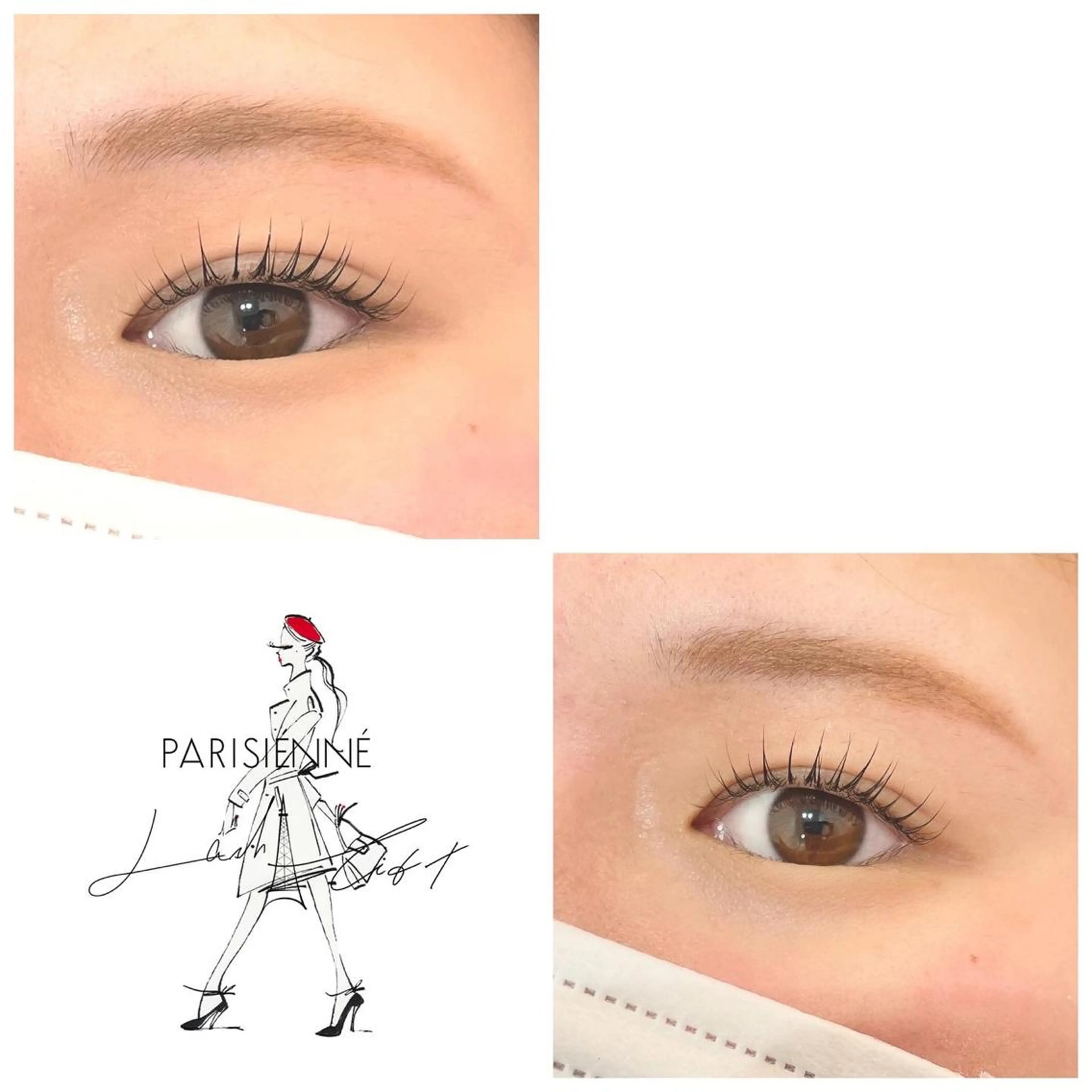 パリジェンヌラッシュリフトの写真