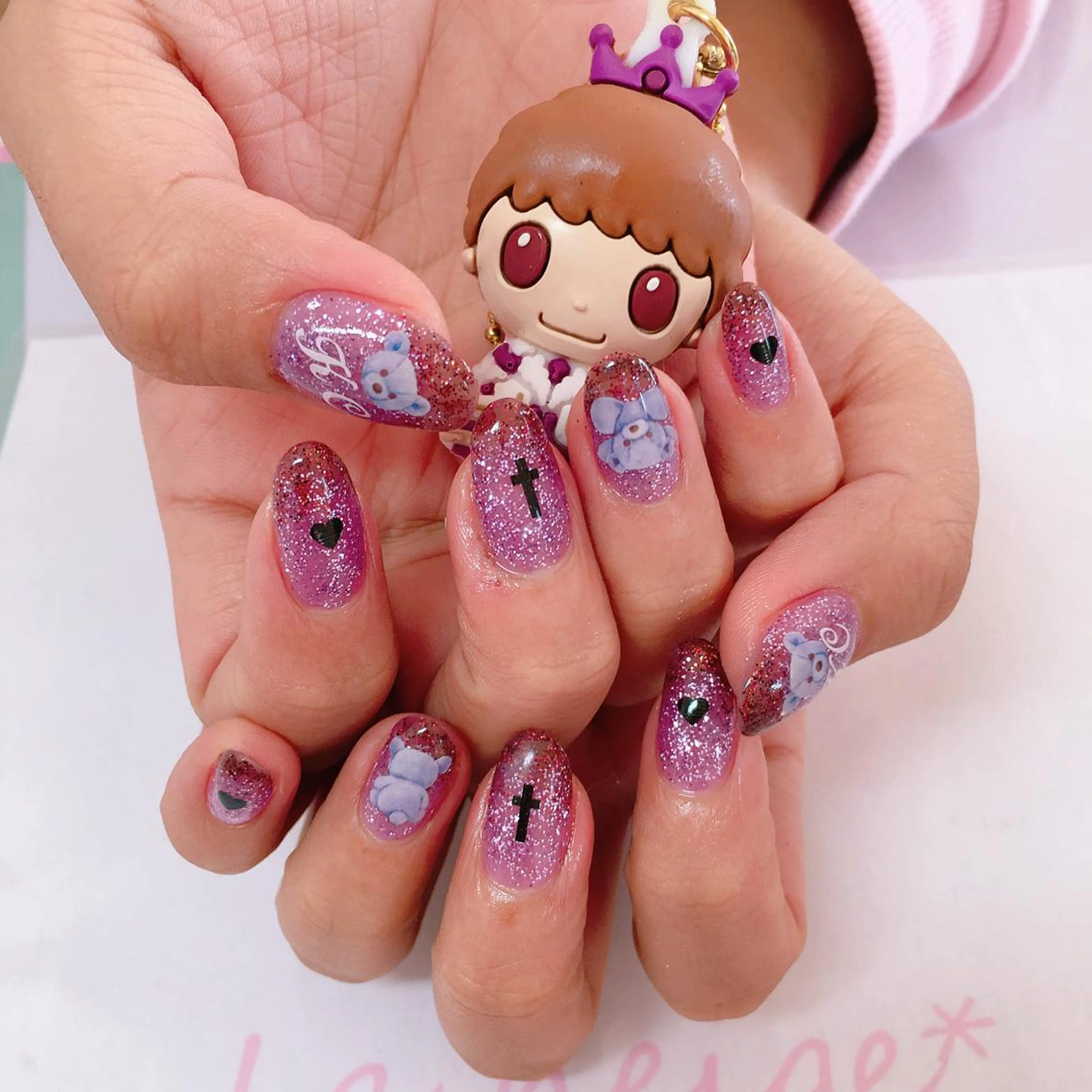 ネイル La neige* yuki 🥯🍑のネイルデザイン