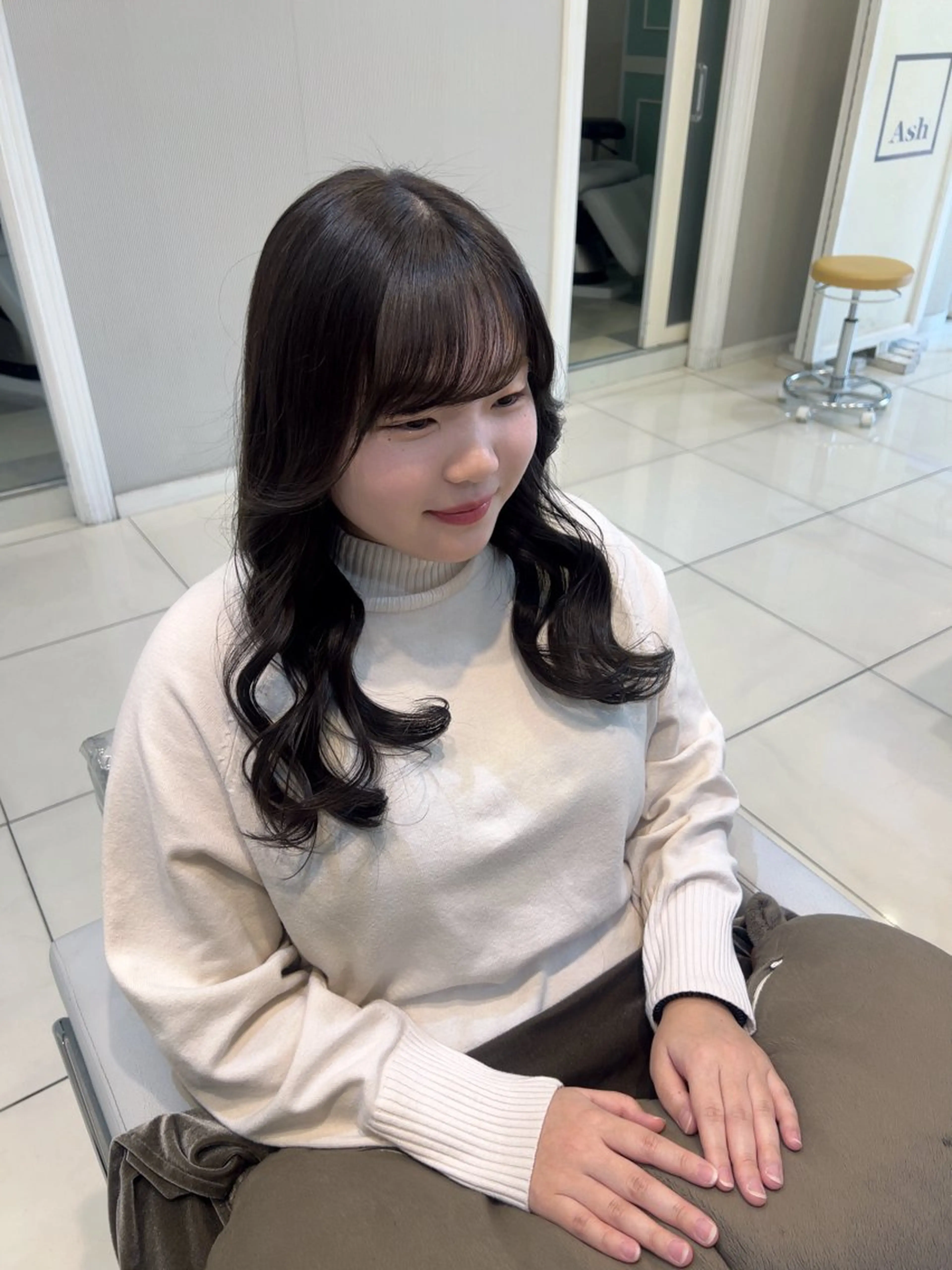 ロング Ash 銀座店所属・銀座/カラー 🎀momo🎀のヘアスタイル