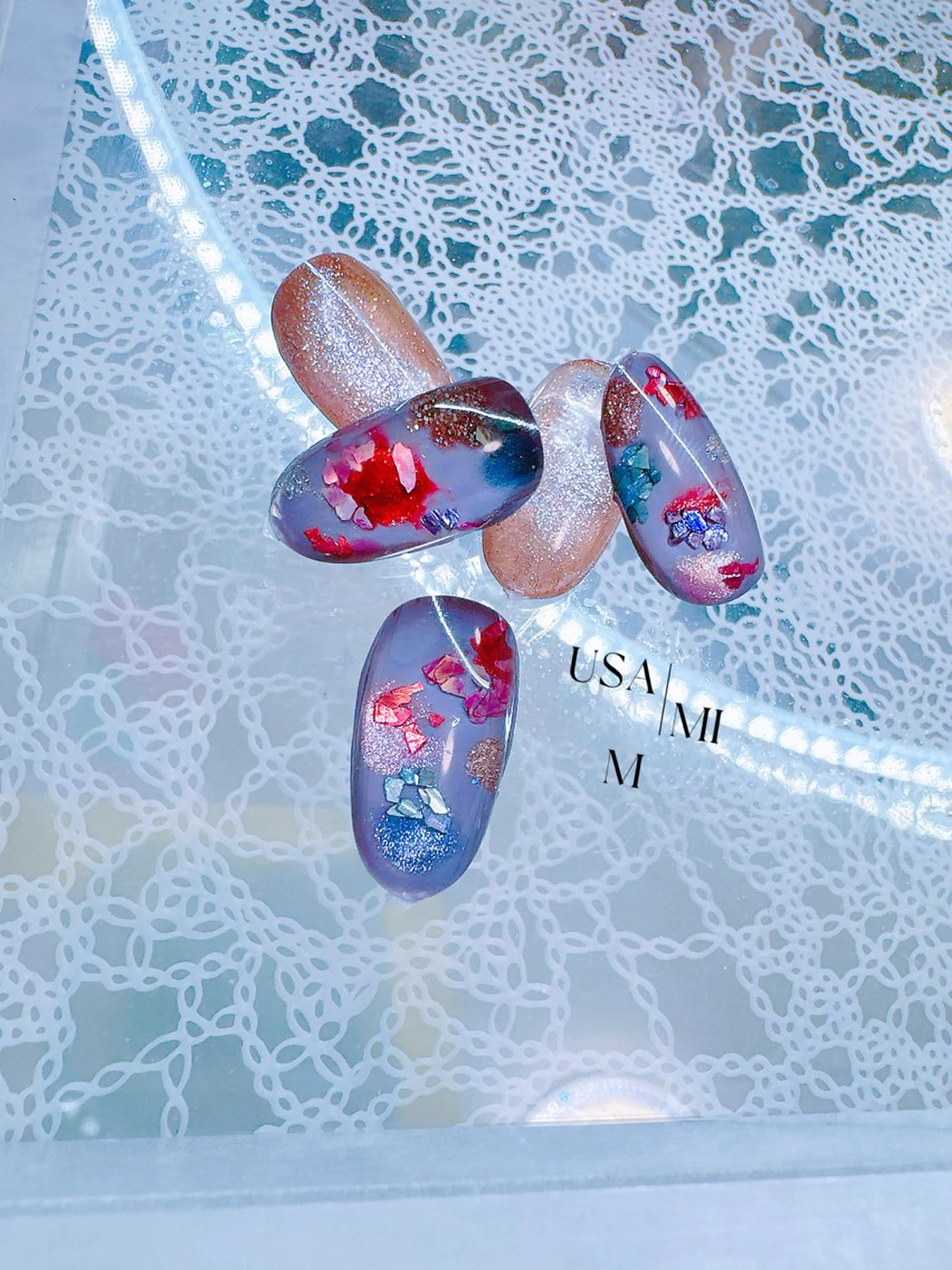 ネイル ハンドネイル USAMiMi 🐰💕のネイルデザイン