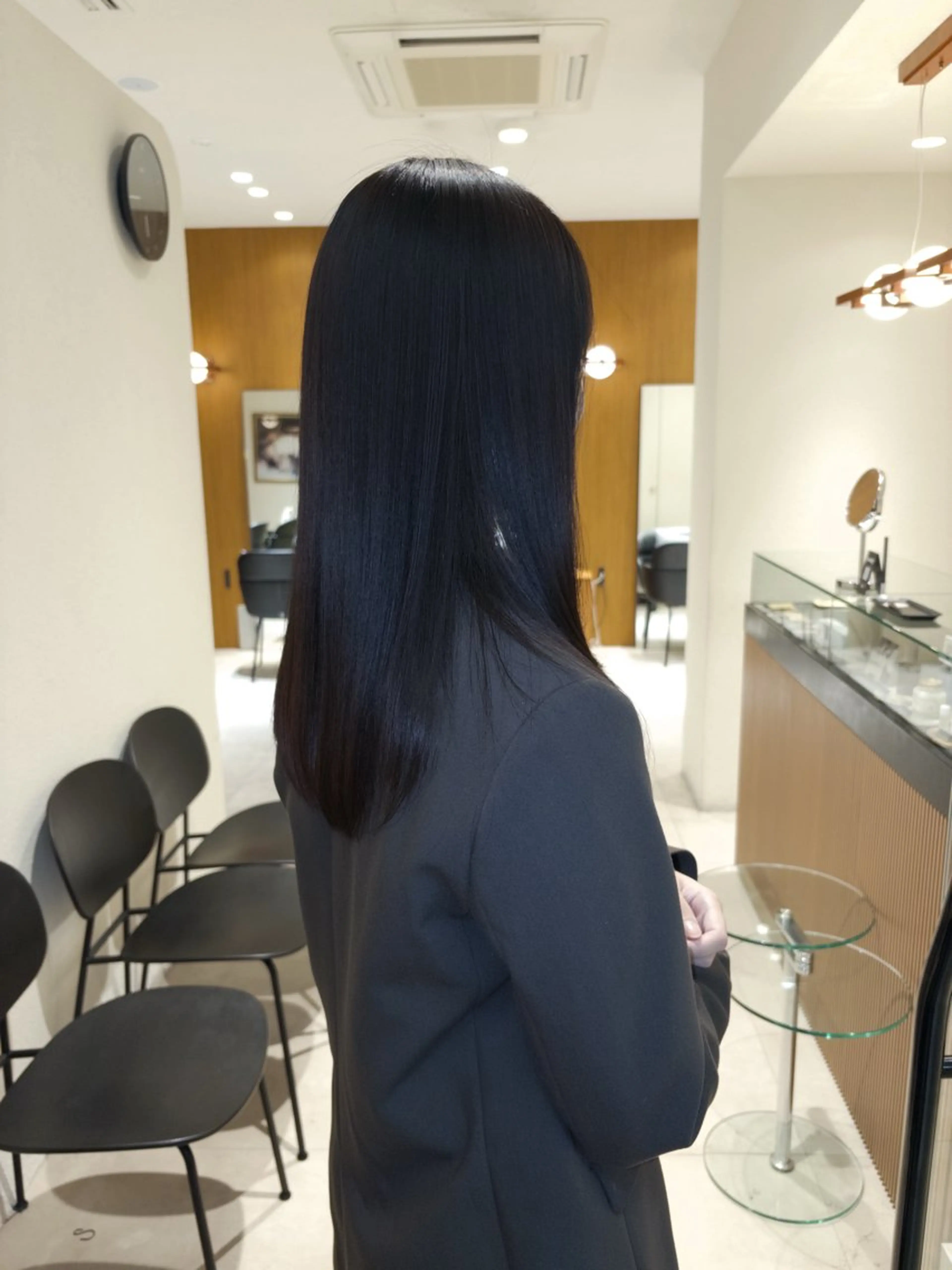 ロング パーマ 縮毛矯正 yiye青山店所属・yiye shioriのヘアスタイル