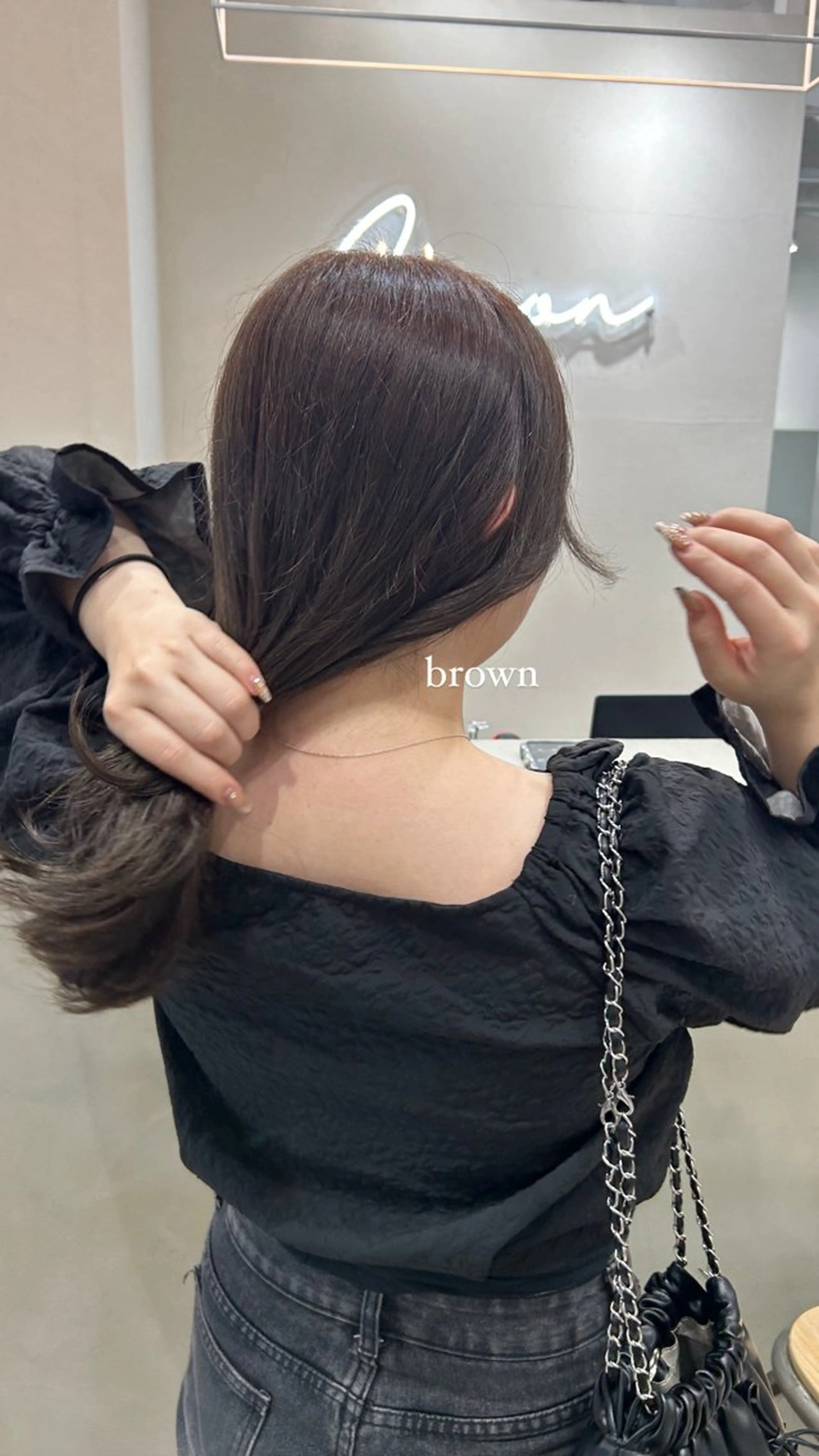 セミロング カラー ヘアアレンジ ヘアカラー ボブ /ニュアンス/ satomi🧸💖のヘアスタイル