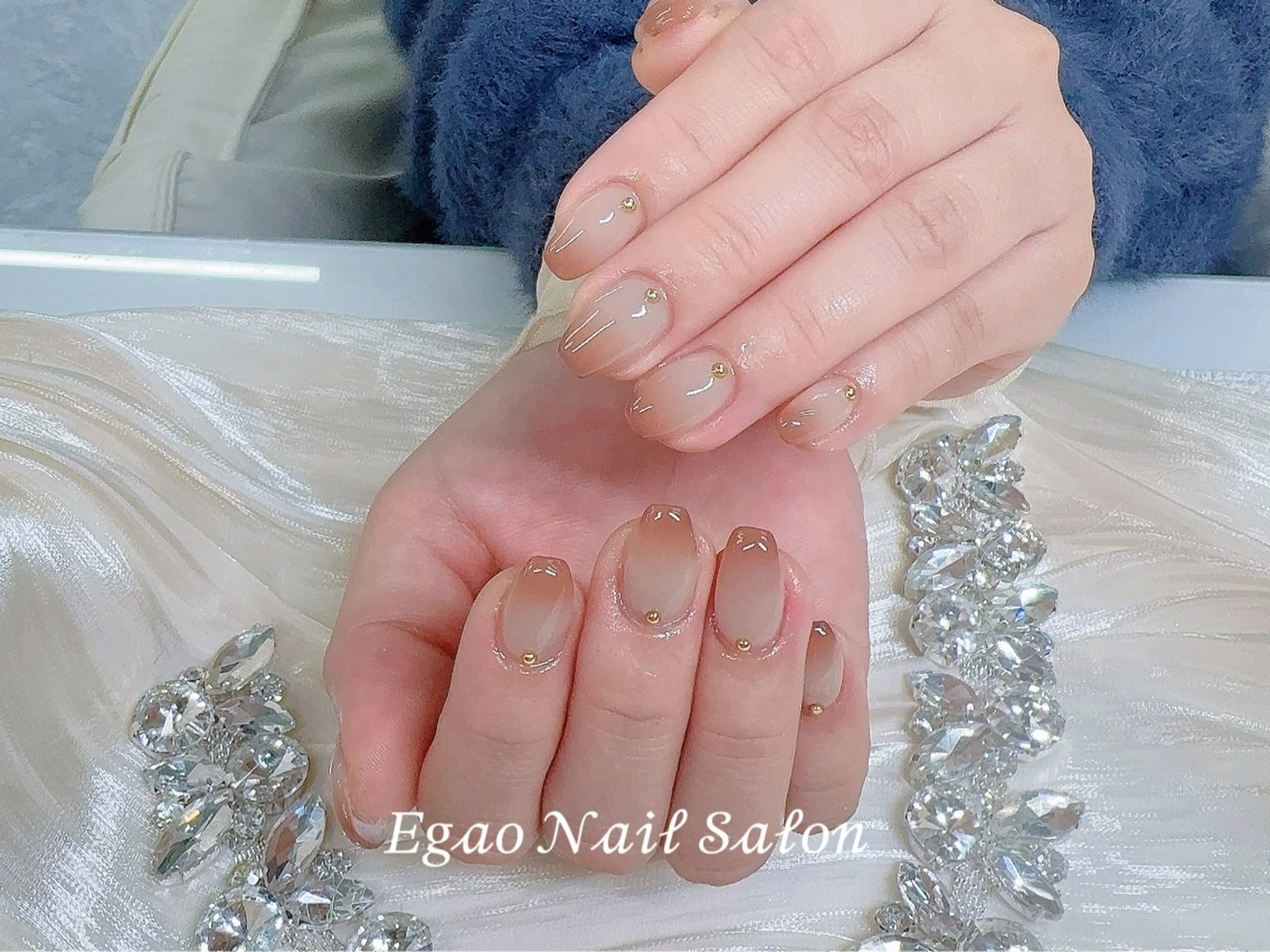 ネイル フットネイル ジェルネイル 韓国ネイル マグネットネイル メンズネイル ハンドネイル Egao Nail Salonのネイルデザイン