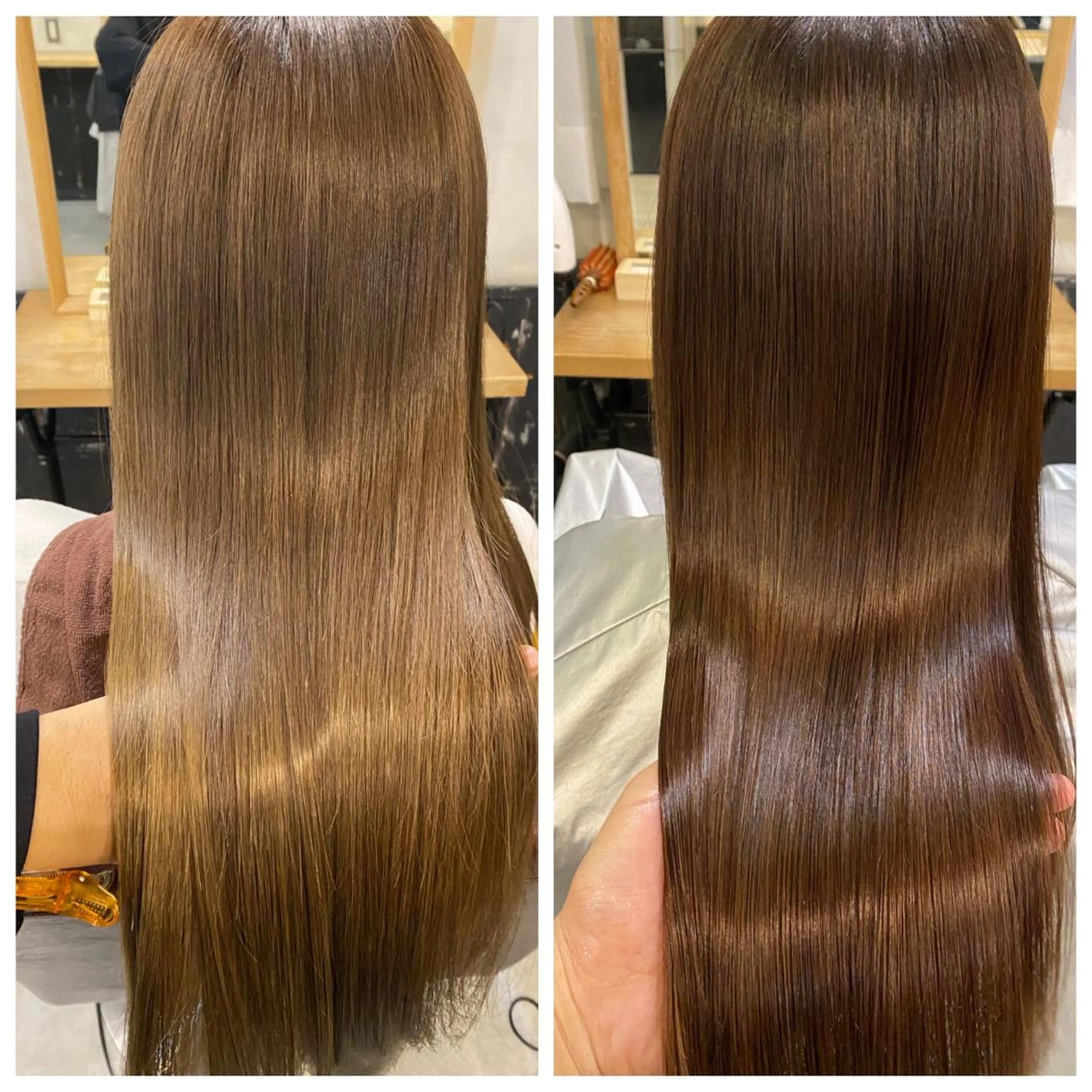 ロング アッシュ ミストバング ハイライト 髪質改善 レイヤーカット AUBE HAIRazul吉祥寺所属・綺麗な髪質にしたい方 限定🌈清水 祥のヘアスタイル