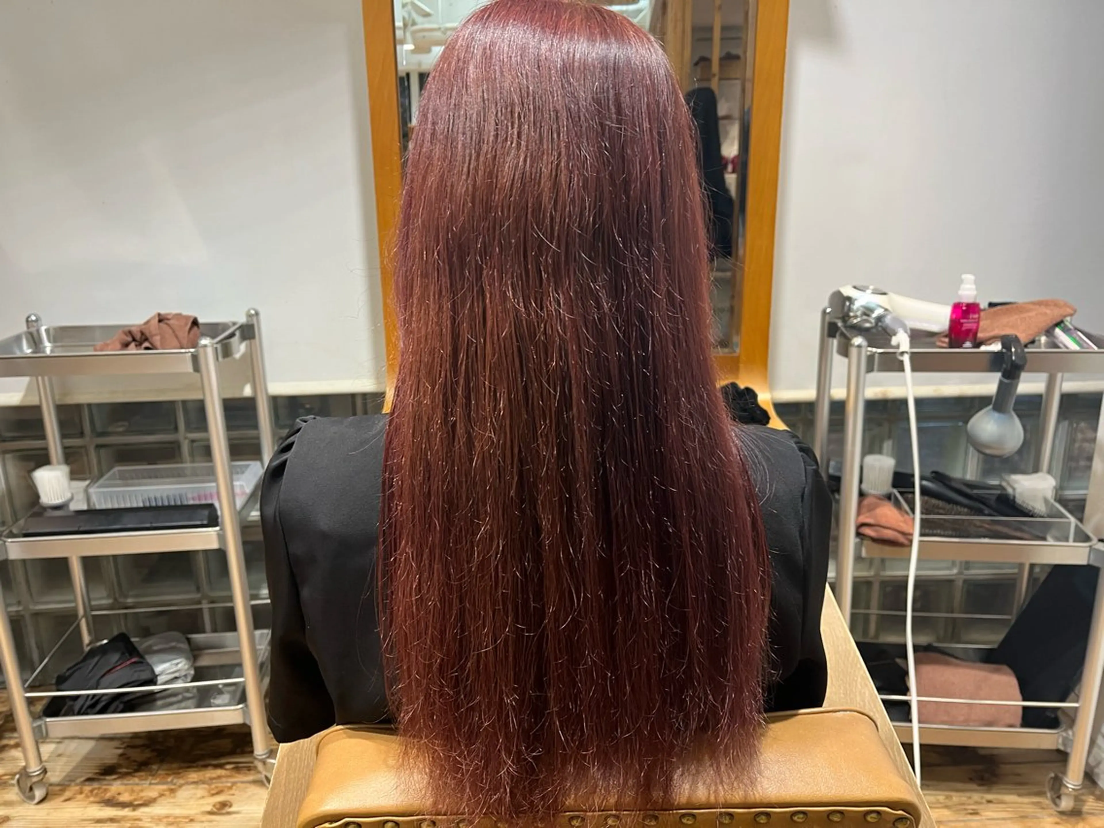 ロング ヘアカラー トリートメント CLAPS 金沢文庫所属・池田 こころのヘアスタイル