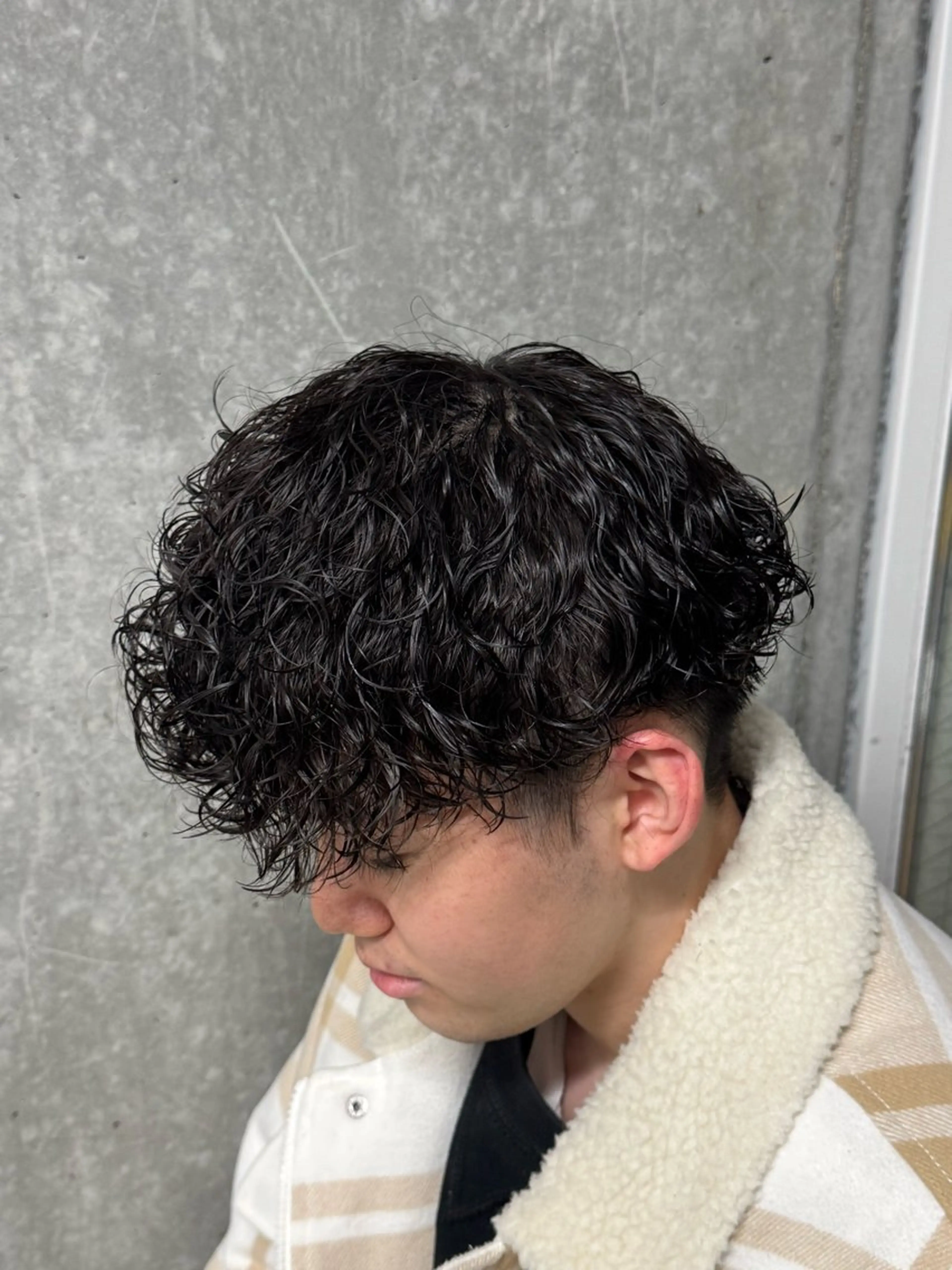パーマ メンズ 🫧モテパーマ/ツヤ 縮毛/AI🫧のヘアスタイル