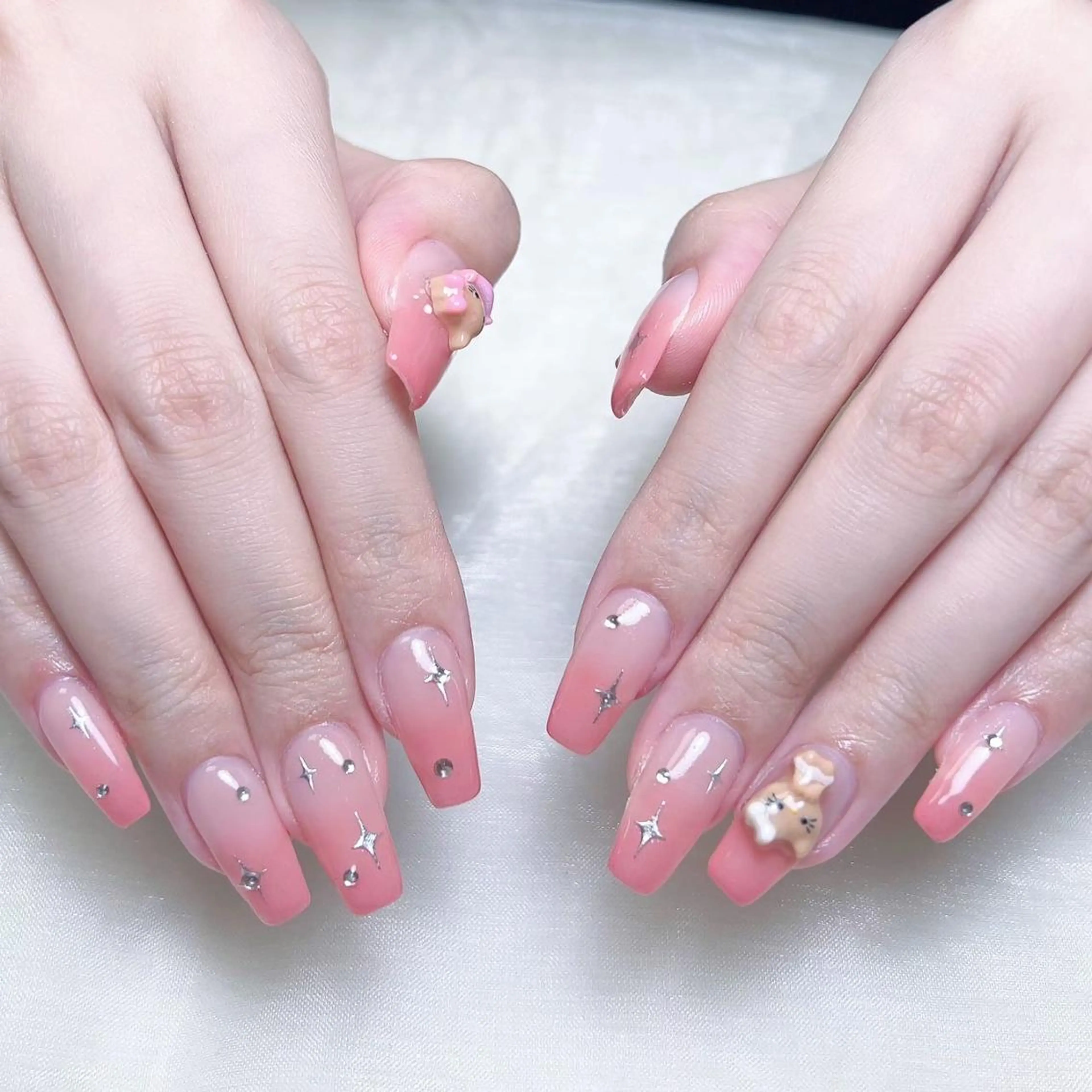 メンズ ネイル 持ち込み ハンドネイル NAILサロン 木にいるのネイルデザイン
