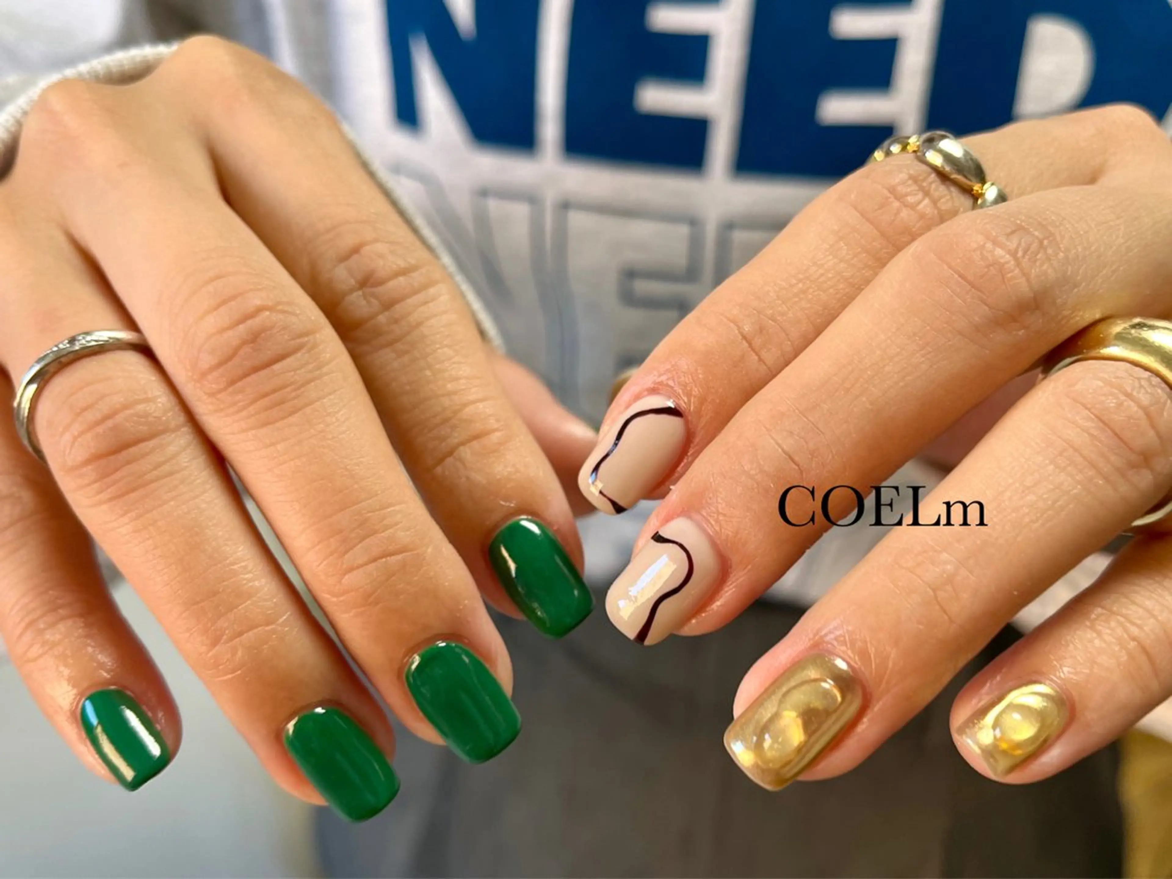 ネイル ハンドネイル COELm所属・COELm🌙 /ネイル着付けのネイルデザイン