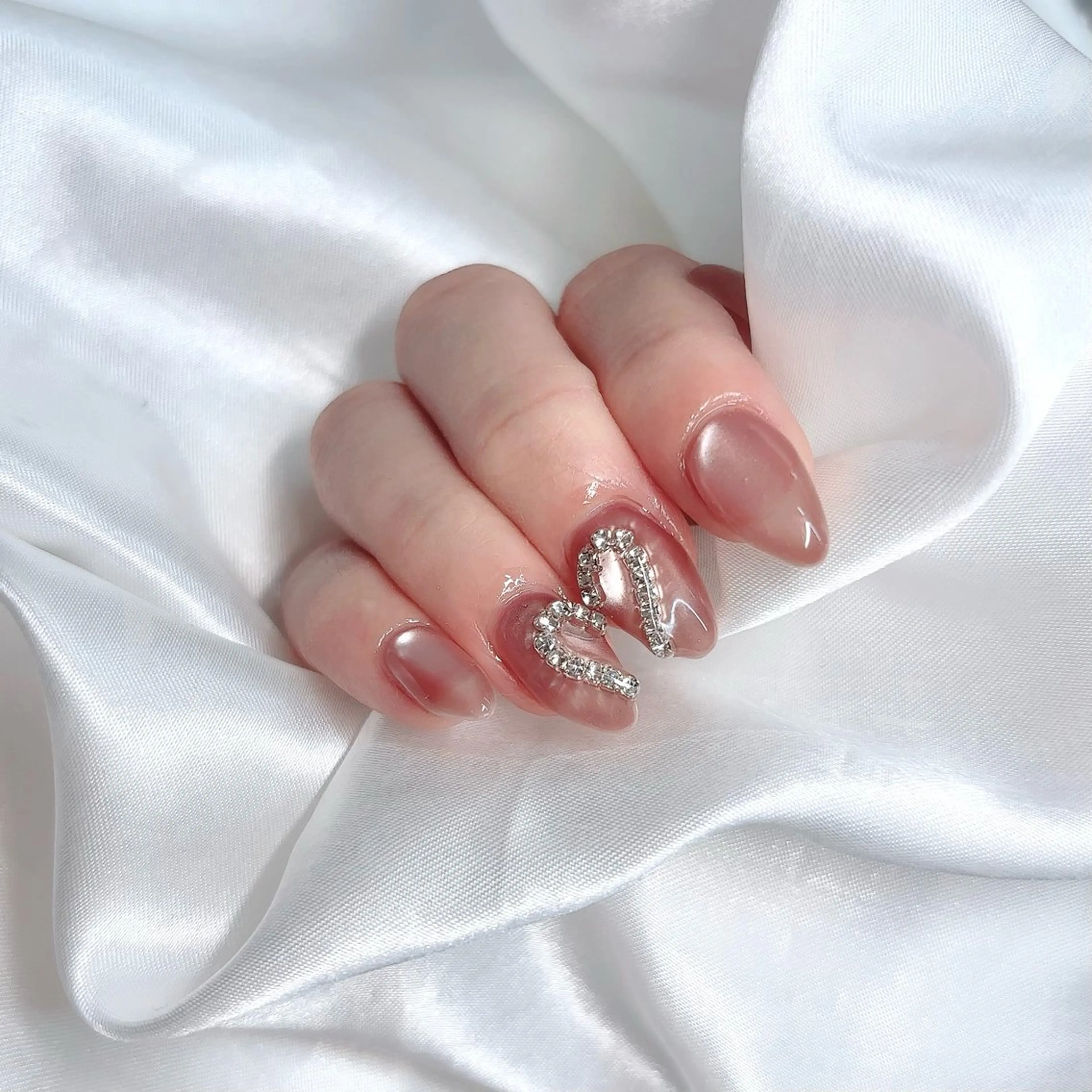 ネイル ビー玉ネイル ハンドネイル 京橋/ Lance nail Minaのネイルデザイン