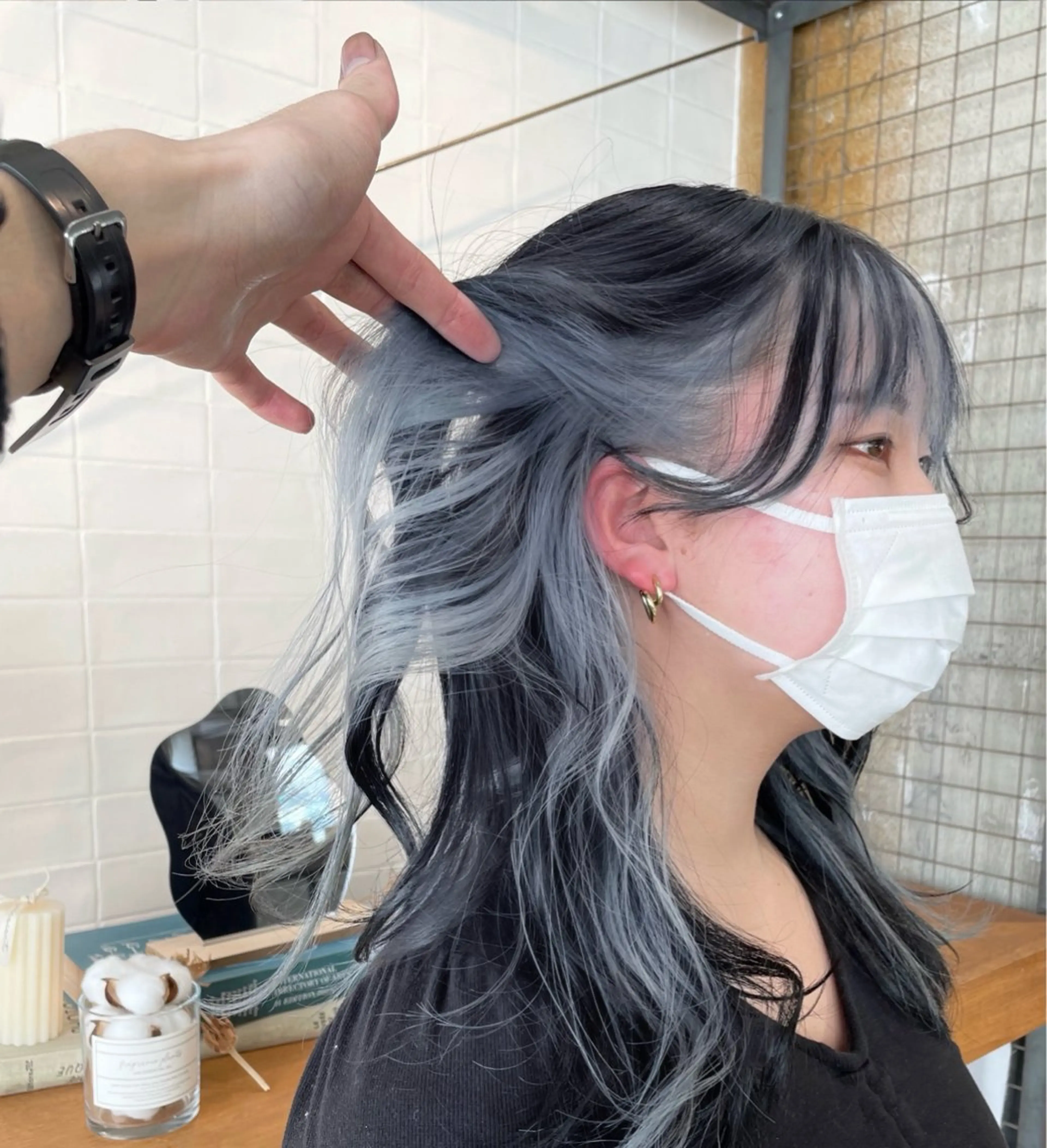 ロング カラー 無料ショートモデル 募集中❗️秋山ひらいのヘアスタイル