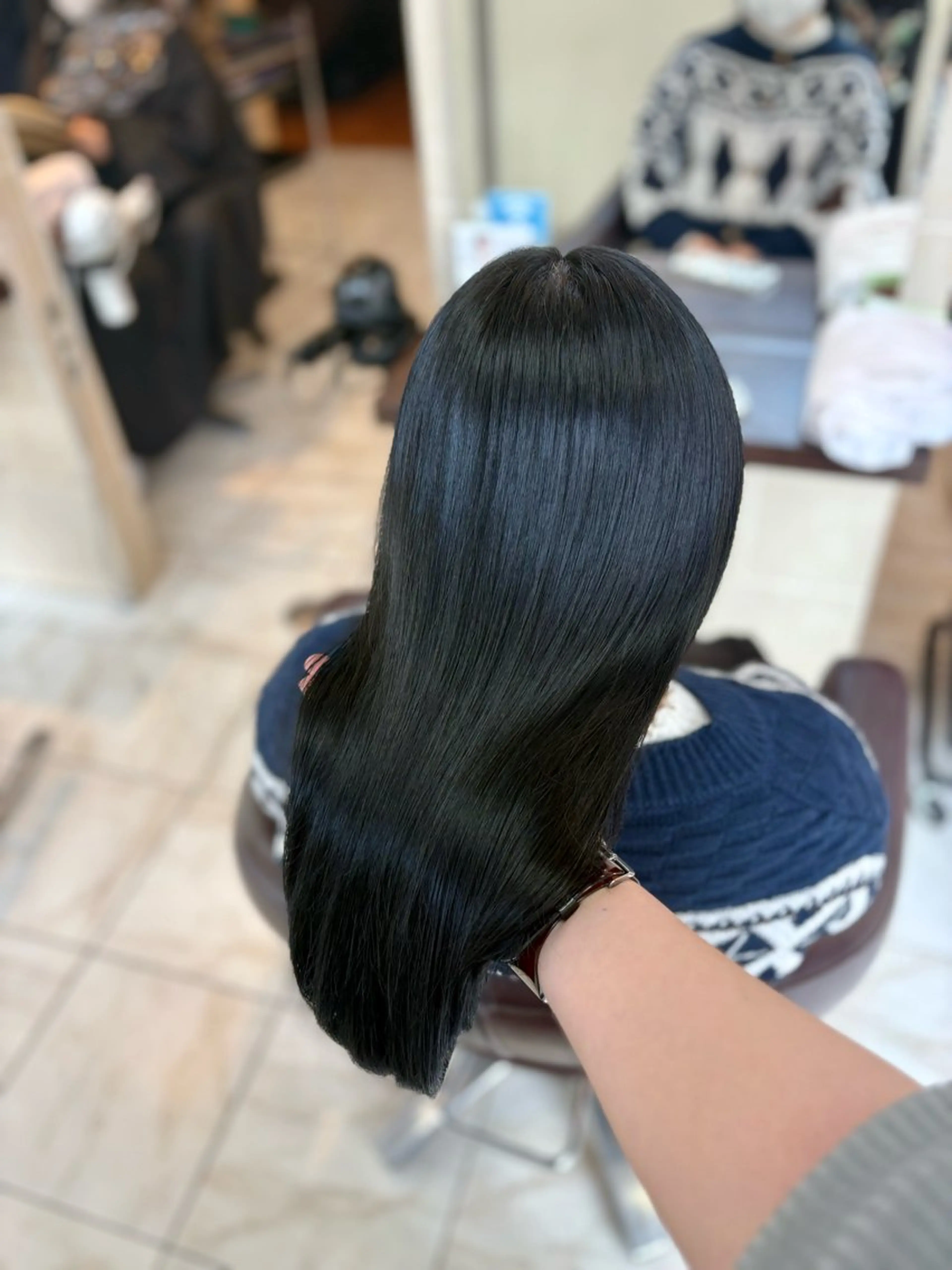 ロング カラー 🎀透明感カラー 🐈ナズナのヘアスタイル