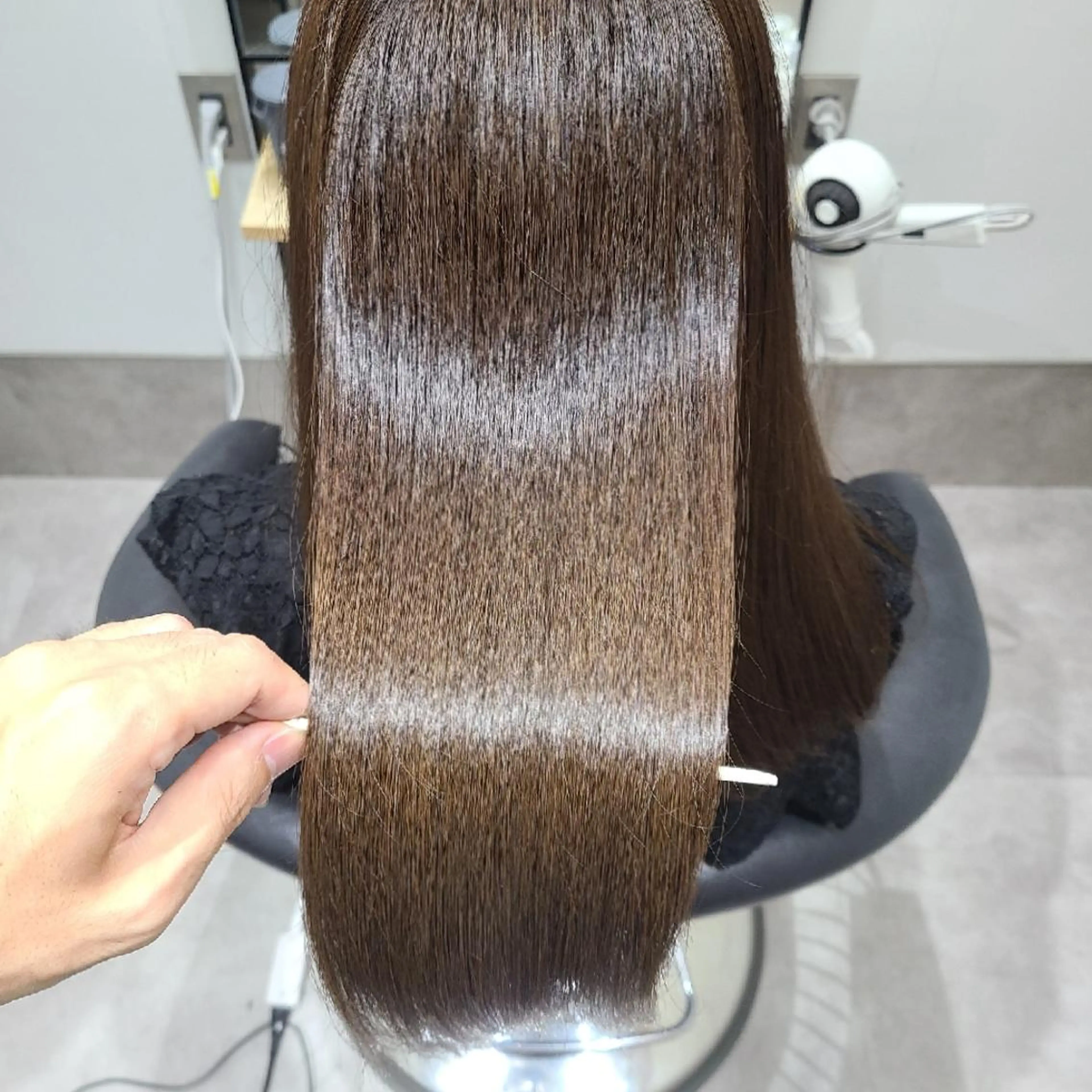 髪質改善ストレート(縮毛矯正)+10STEP TR⭐️(メンズの方も◎)の写真