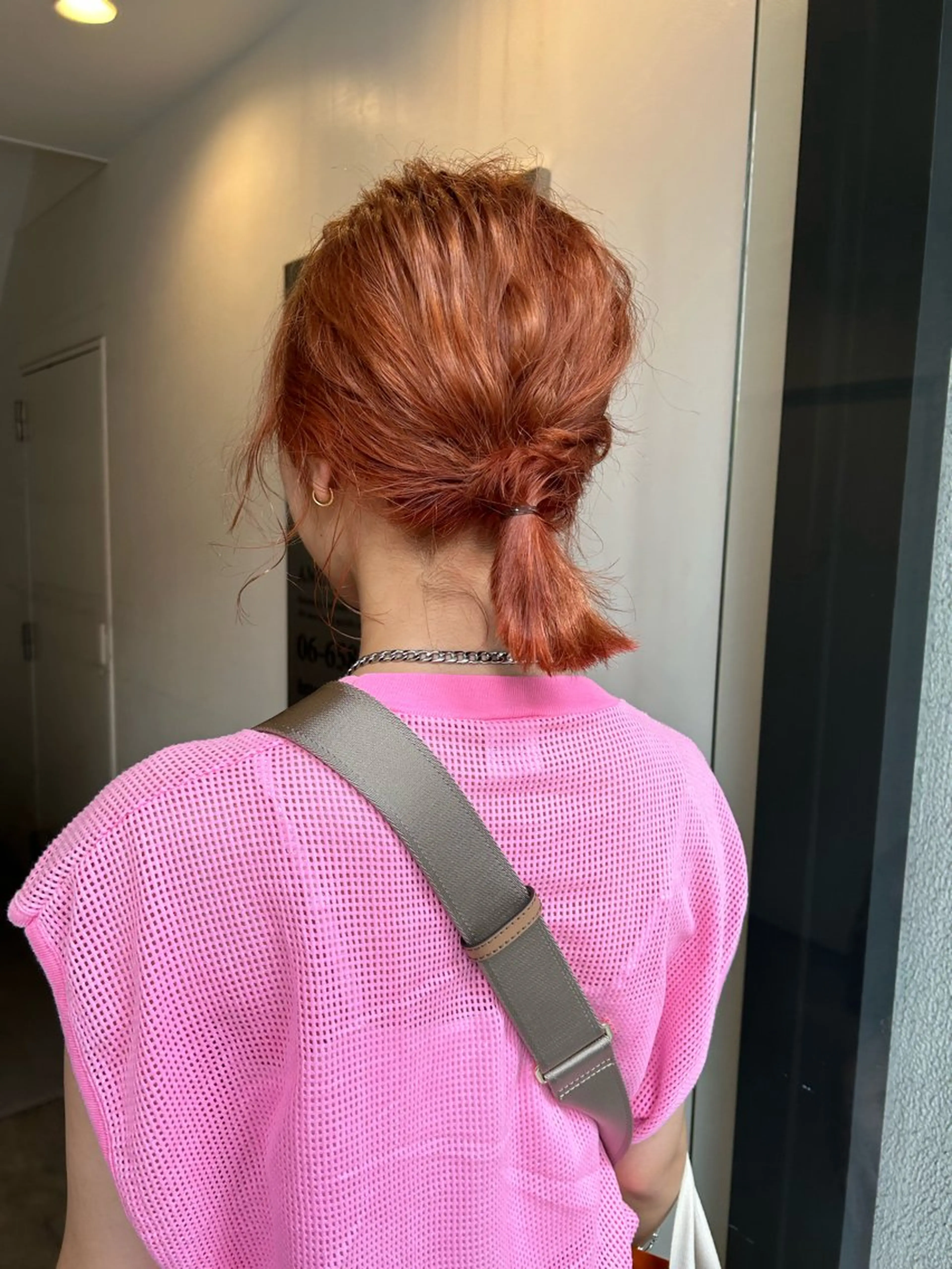 ショート ヘアカラー hen所属・心斎橋/レイヤー/ ブリーチ/モエのヘアスタイル