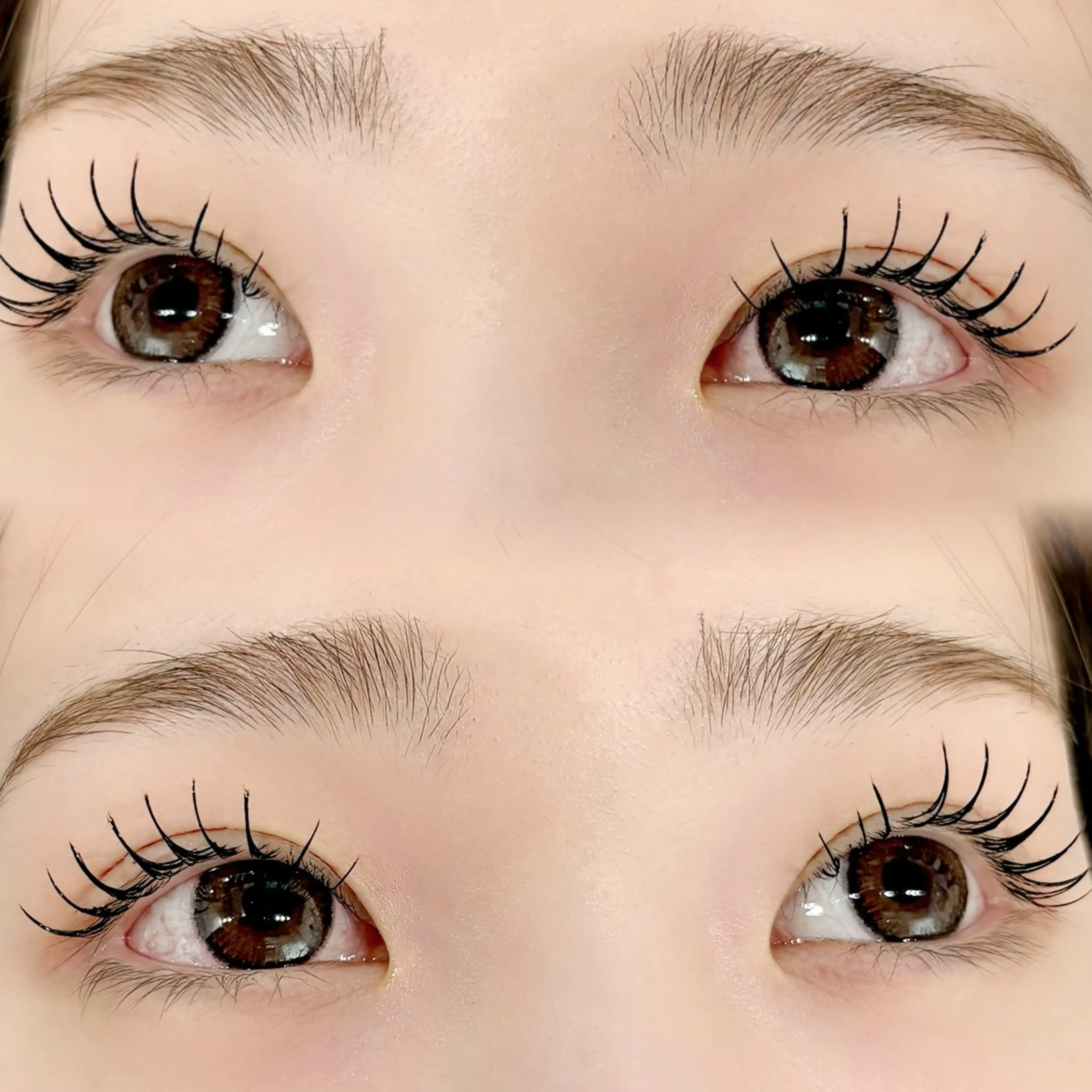 『 フラットラッシュ 』  140本（オフ込み）🍒ྀི💝 コーティング剤束感仕上げで激盛れ🎀の写真