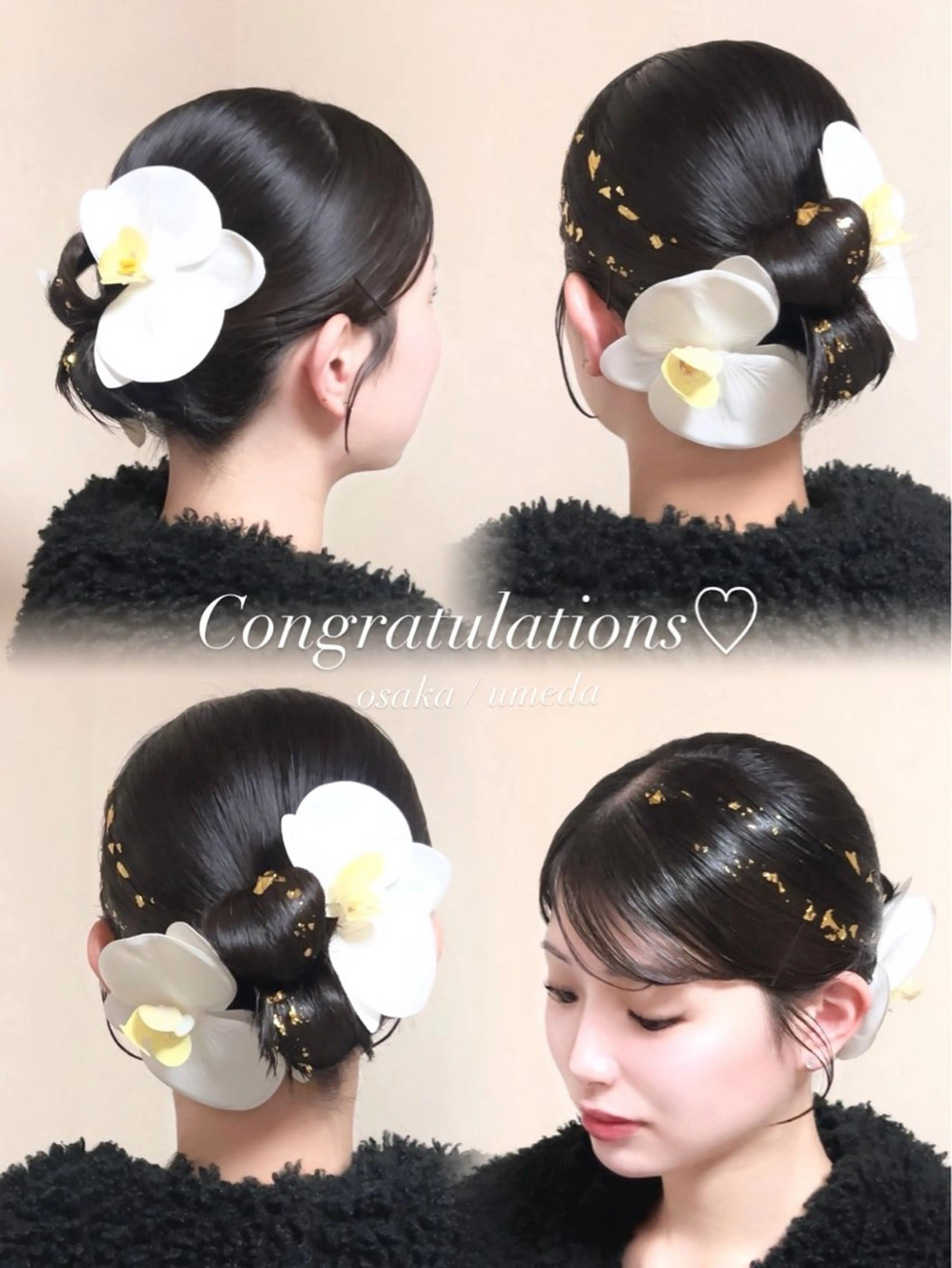 ヘアアレンジ ura♡‎/茶屋町 /ショート/ボブのヘアスタイル