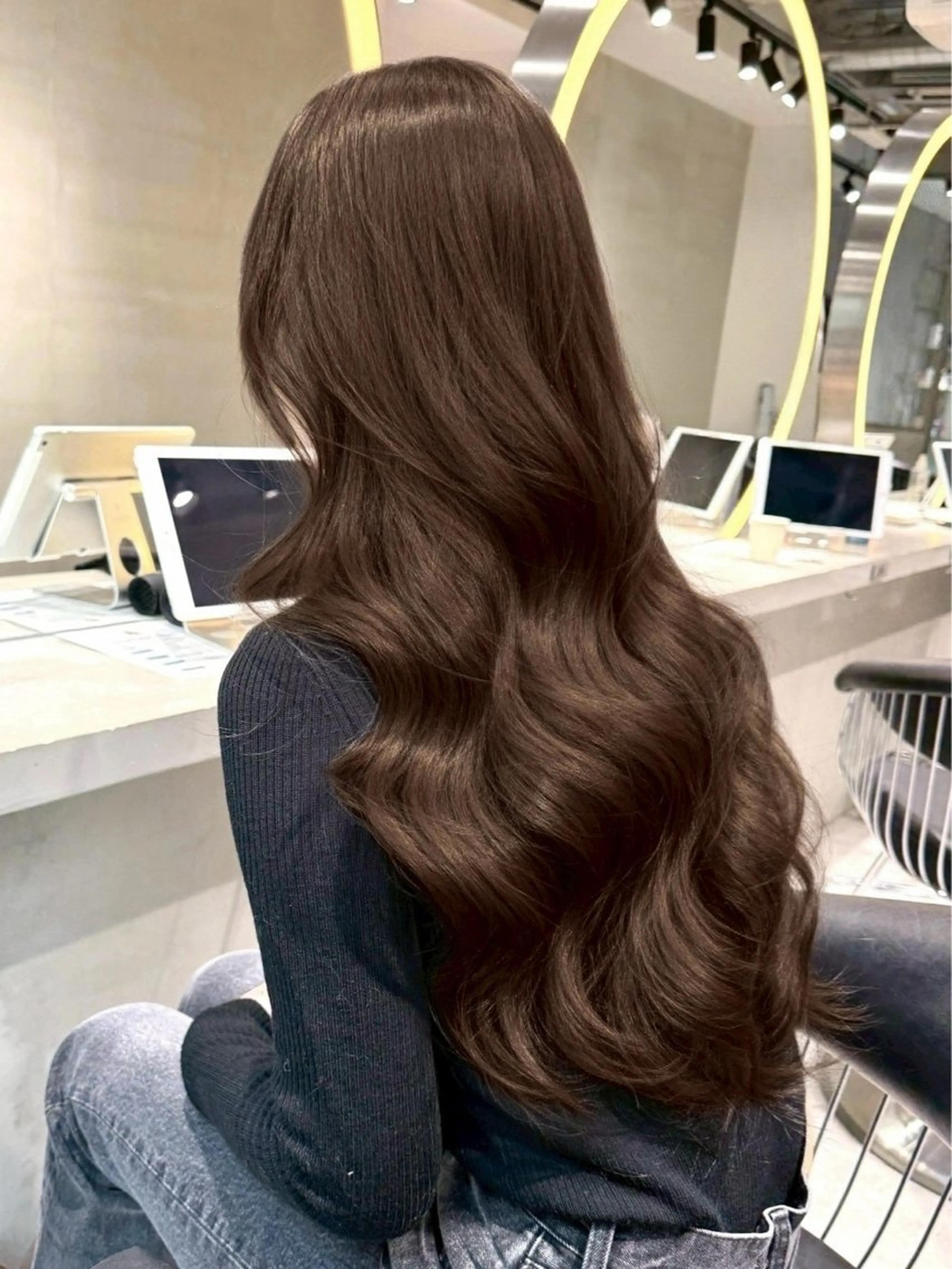 ロング レイヤーカット ヘアカラー 🎀透明感カラー shizuka🎀のヘアスタイル