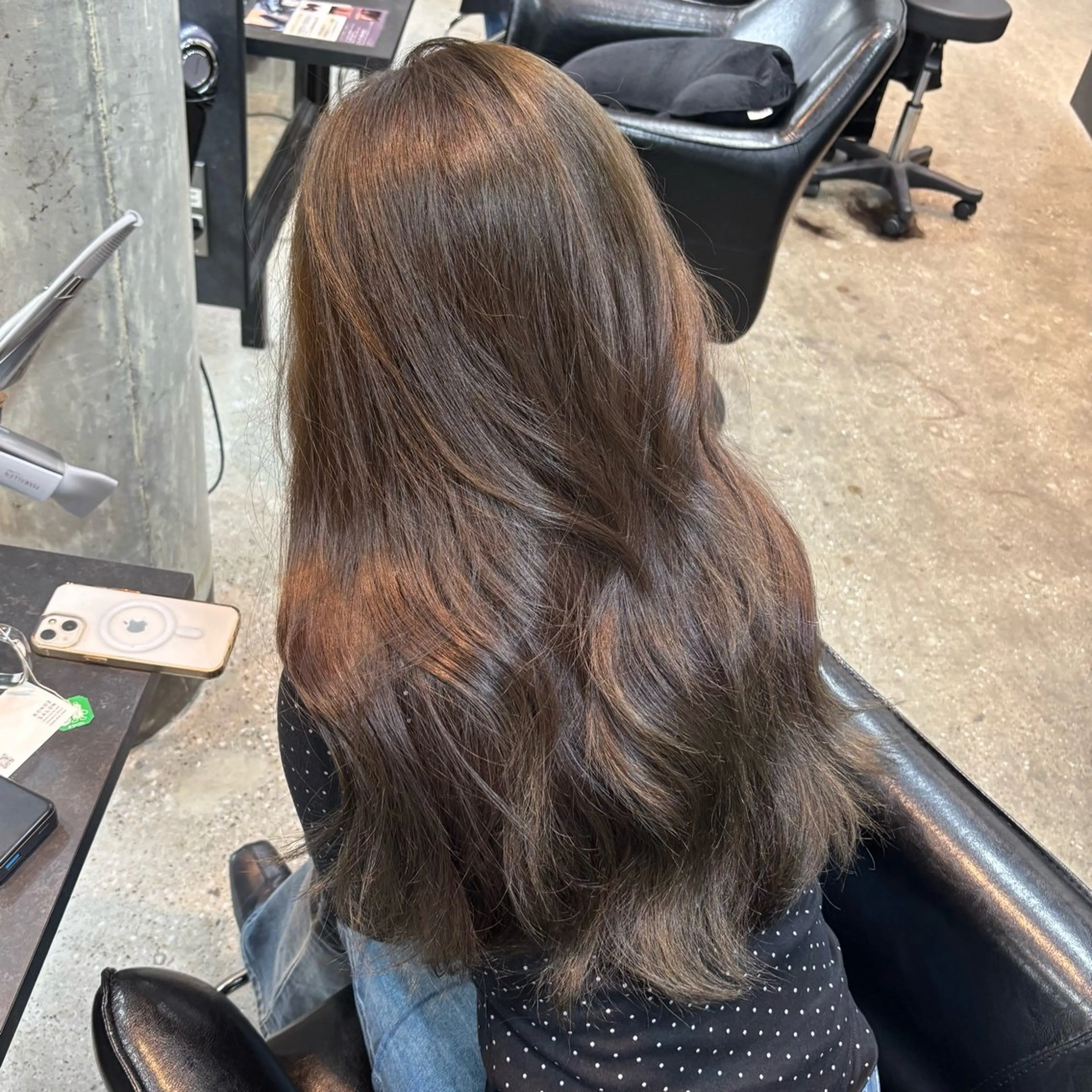 ロング カラー ヘアカラー BONDZSALON 表参道店所属・透明感×艶髪カラー 𝐴𝑠𝑢𝑛𝑎のヘアスタイル