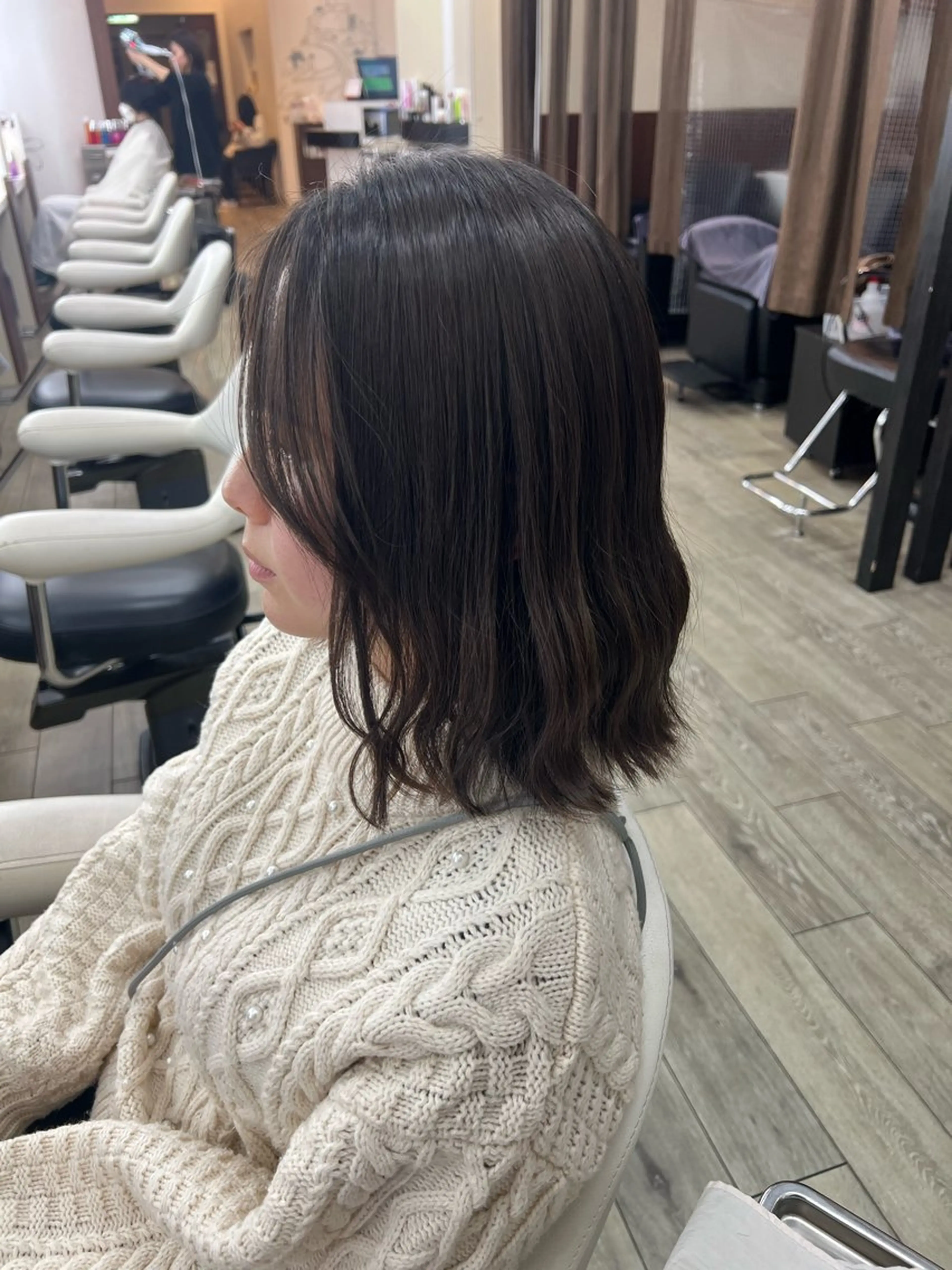 ミディアム トリートメント ヘッドスパ 宮田 かやののヘアスタイル