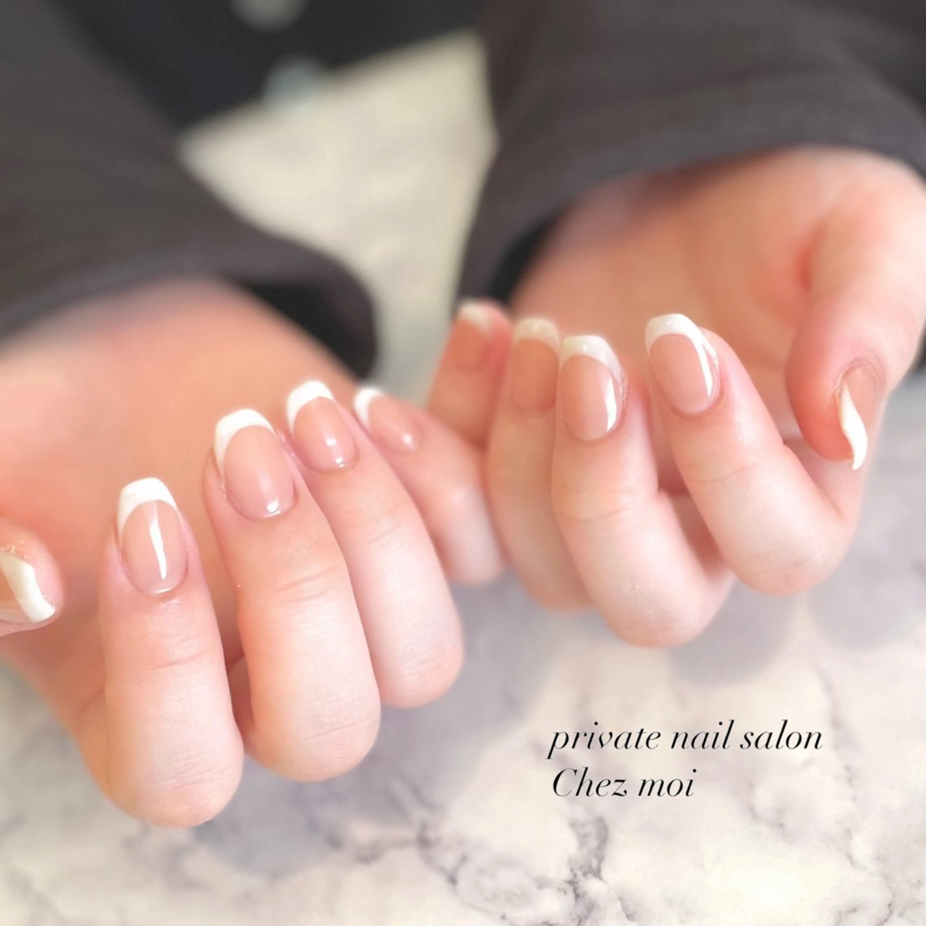 ネイル フレンチネイル KOMINE TOMOKOのネイルデザイン