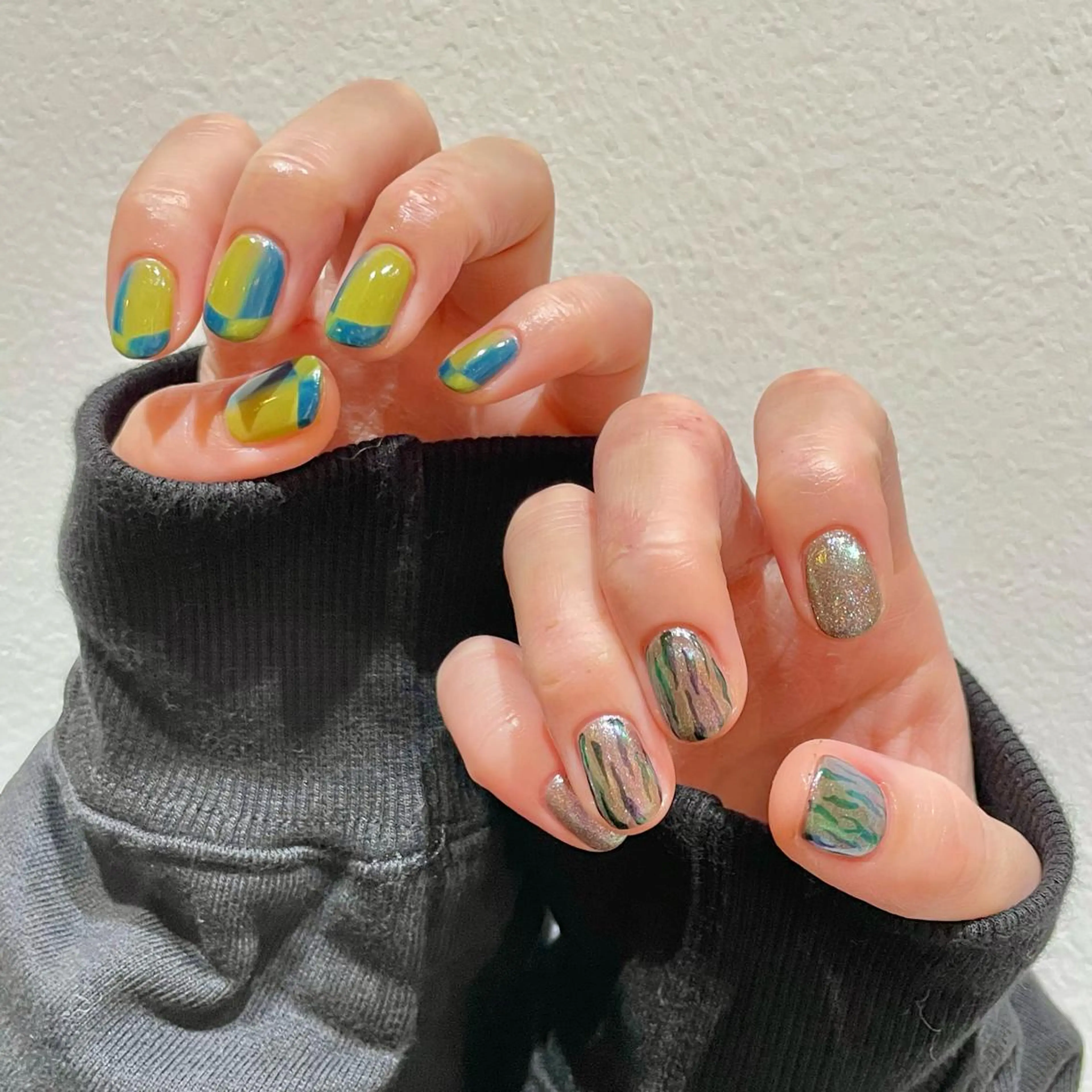 ネイル シモダ カスミ 🦀 @ksm_smdのネイルデザイン