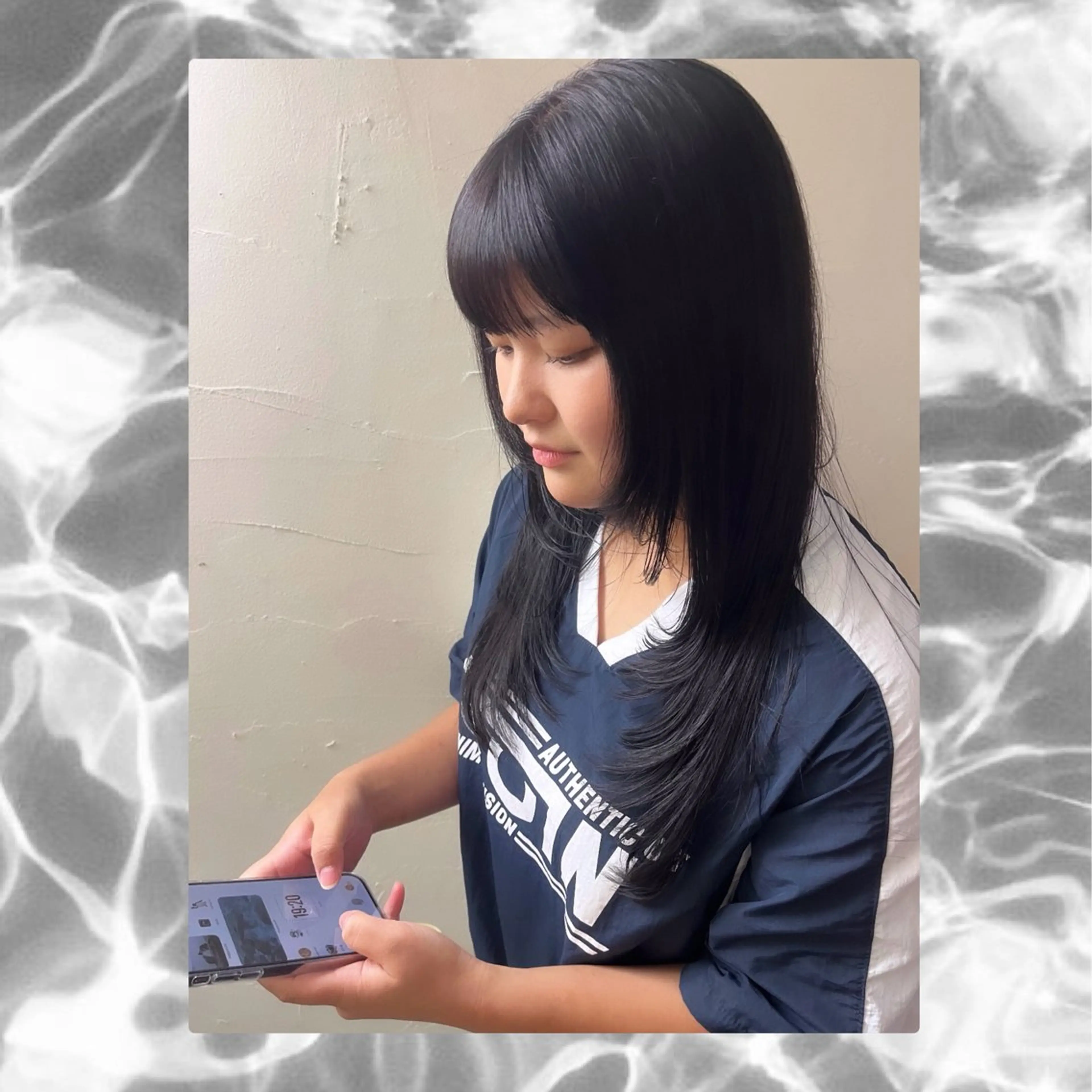 ロング ハイレイヤー レイヤーカット 似合わせカット 豊川/髪質改善/ 美髪カラー/アヤカのヘアスタイル