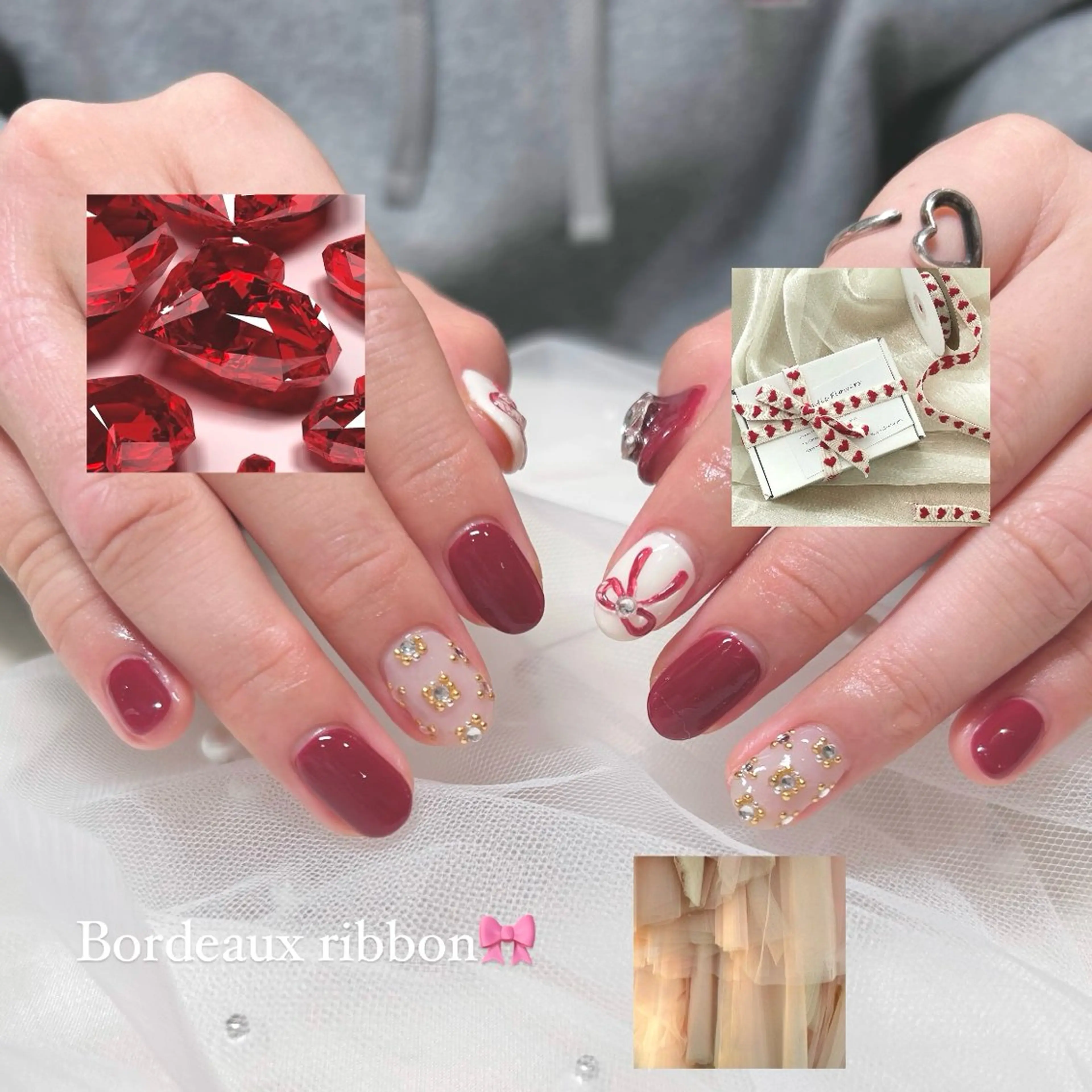 ネイル 長瀬 瑠霞のネイルデザイン