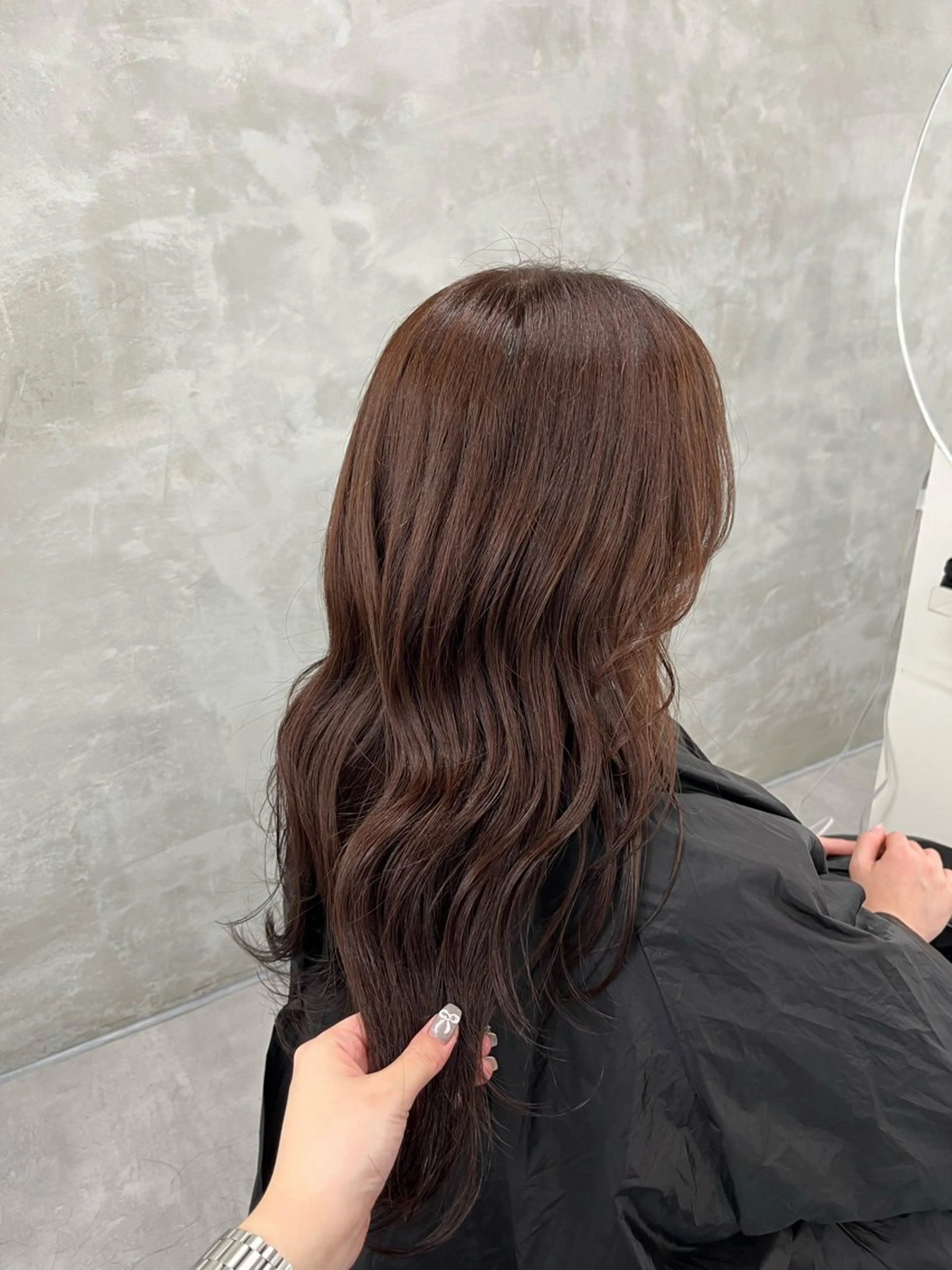 ロング カラー ヘアカラー トリートメント yuuna ✮ レイヤーカットのヘアスタイル